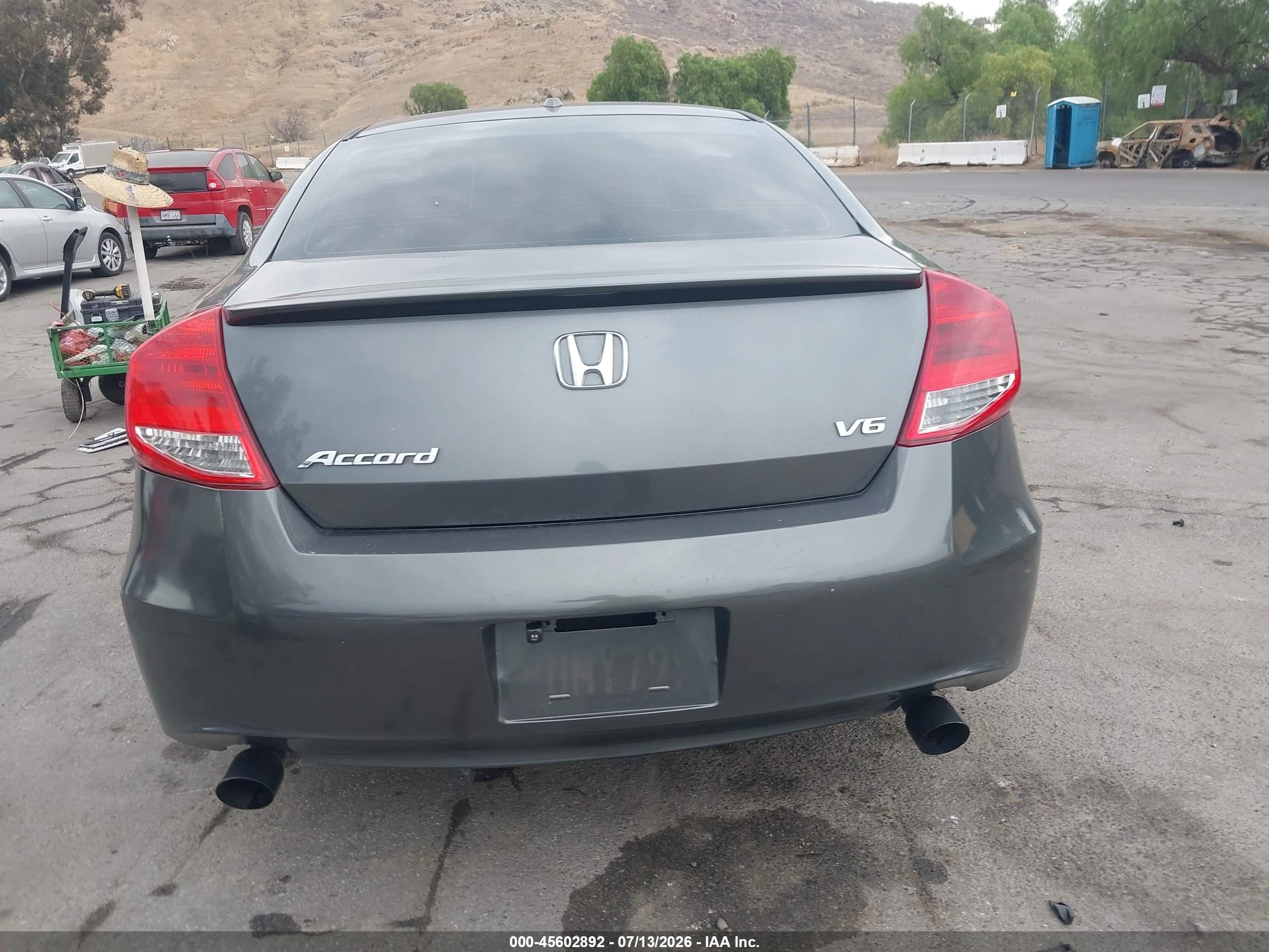 2012 Honda Accord 3.5 Ex-l Gray vin: 1HGCS2B84CA007992