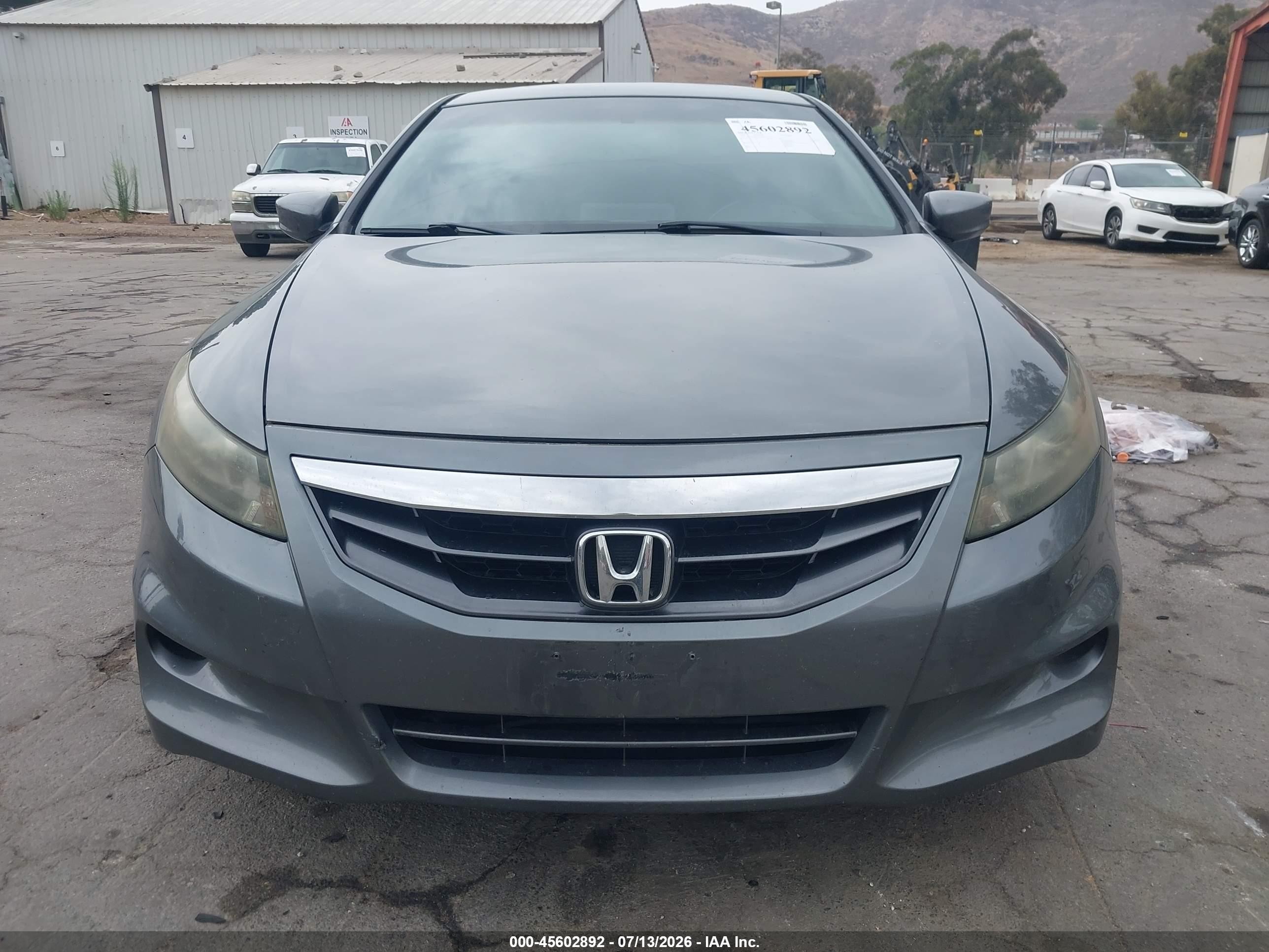 2012 Honda Accord 3.5 Ex-l Gray vin: 1HGCS2B84CA007992