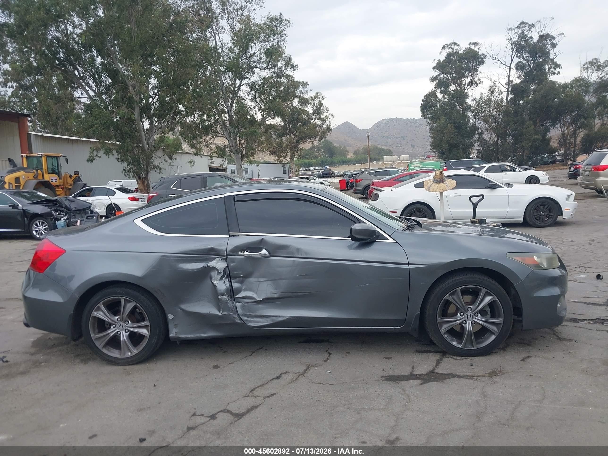 2012 Honda Accord 3.5 Ex-l Gray vin: 1HGCS2B84CA007992