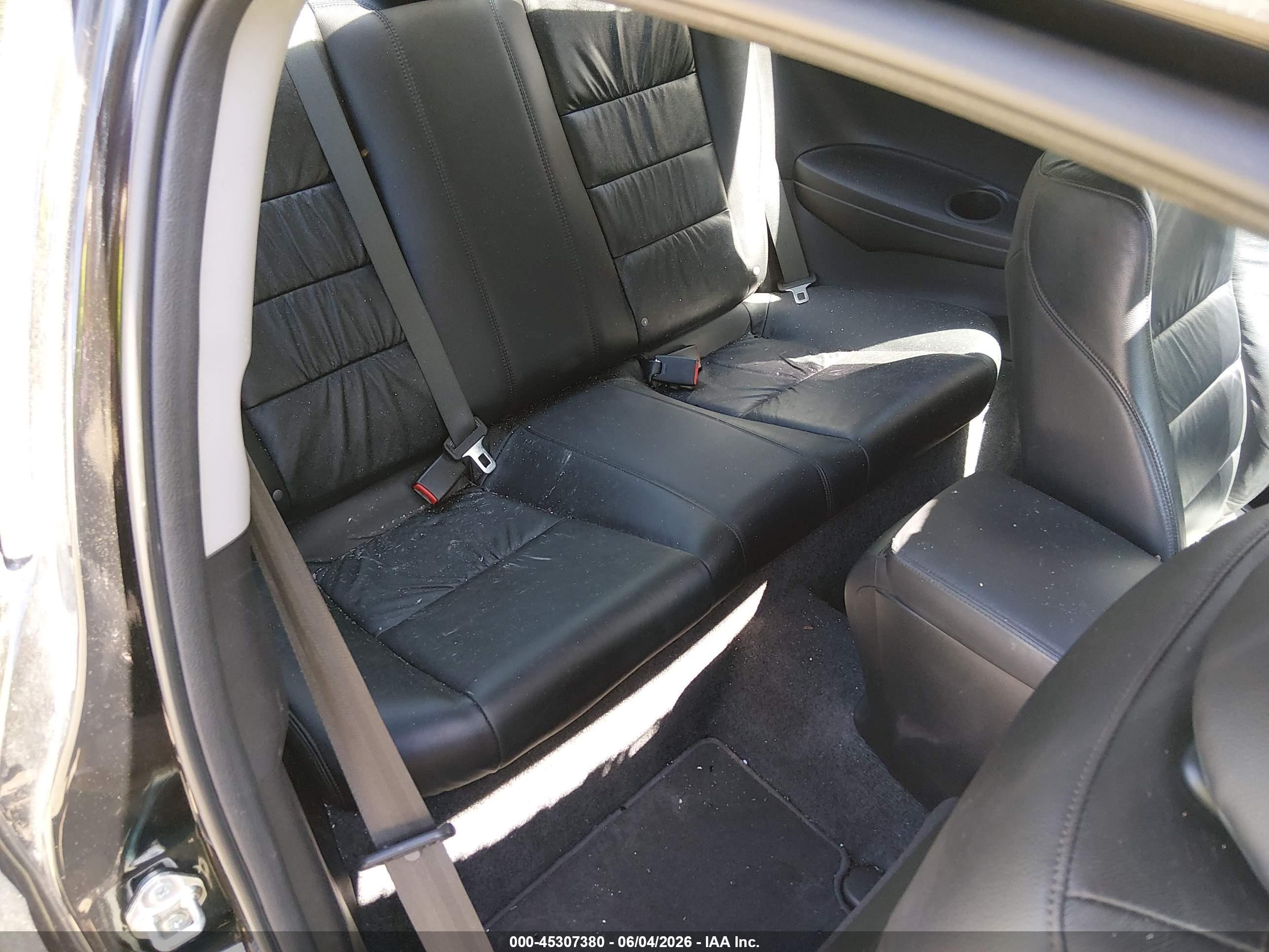 2012 Honda Accord 3.5 Ex-l Black vin: 1HGCS2B84CA011556