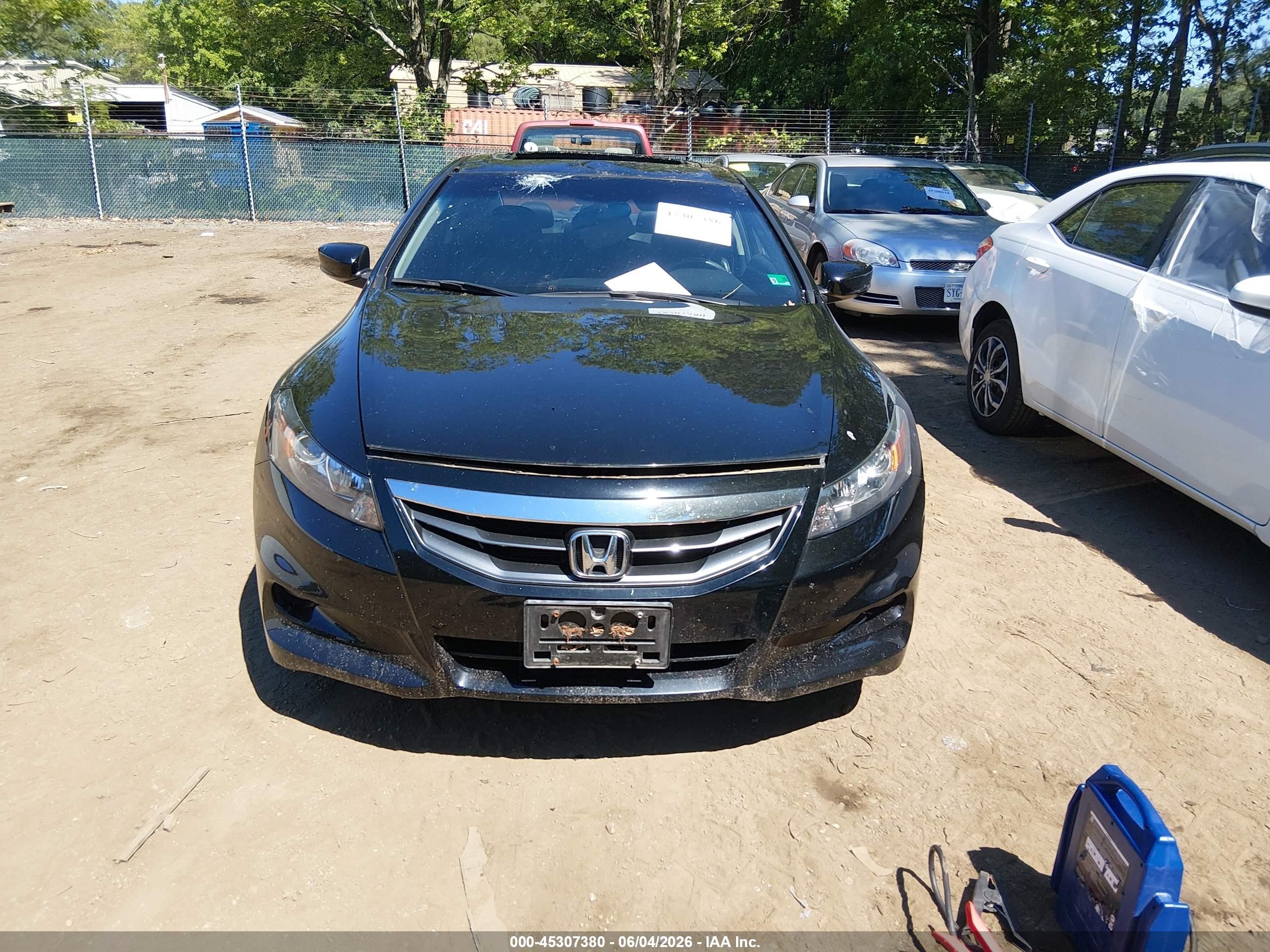 2012 Honda Accord 3.5 Ex-l Black vin: 1HGCS2B84CA011556