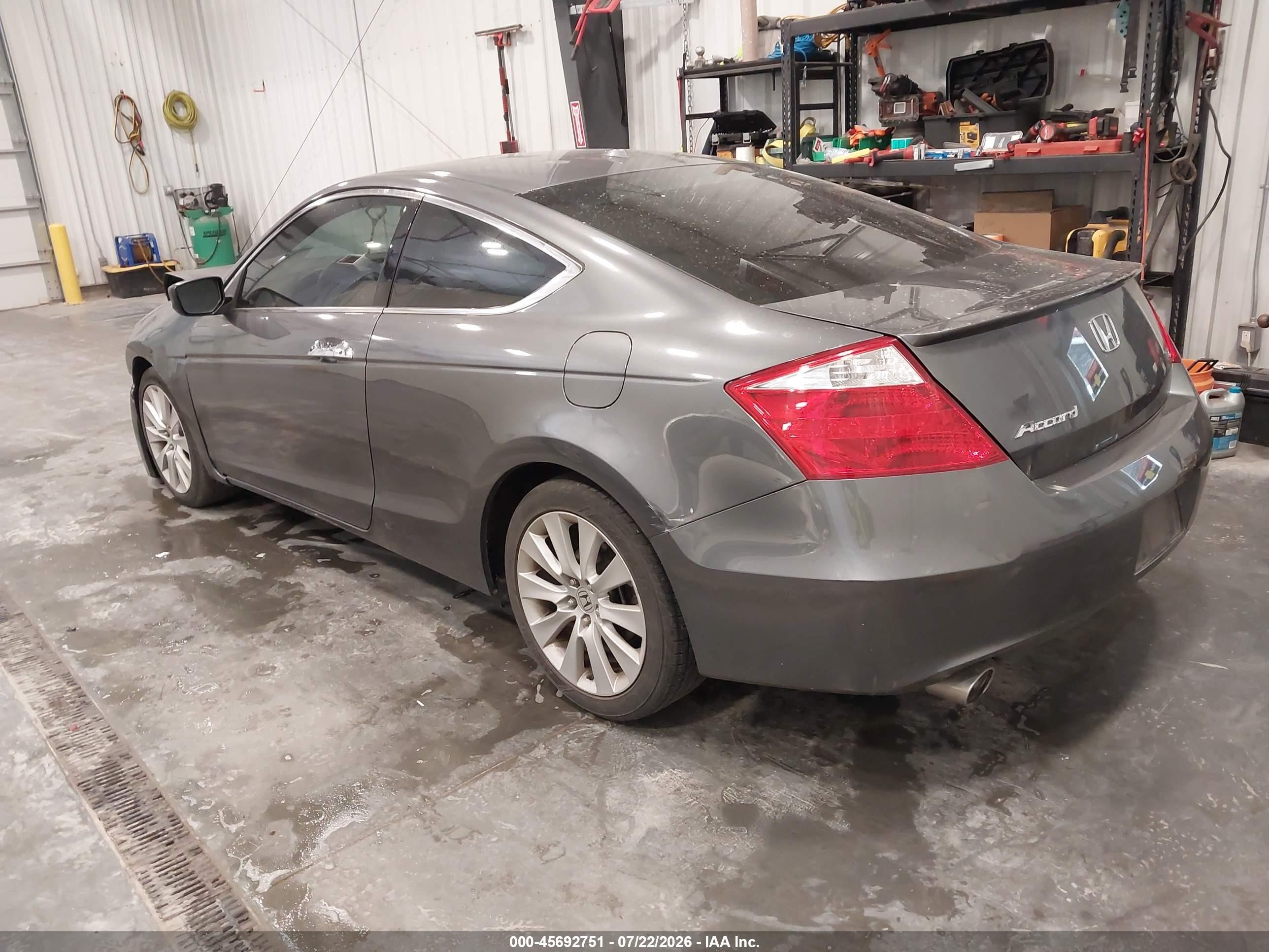 2010 Honda Accord 3.5 Ex-l Gray vin: 1HGCS2B85AA003771