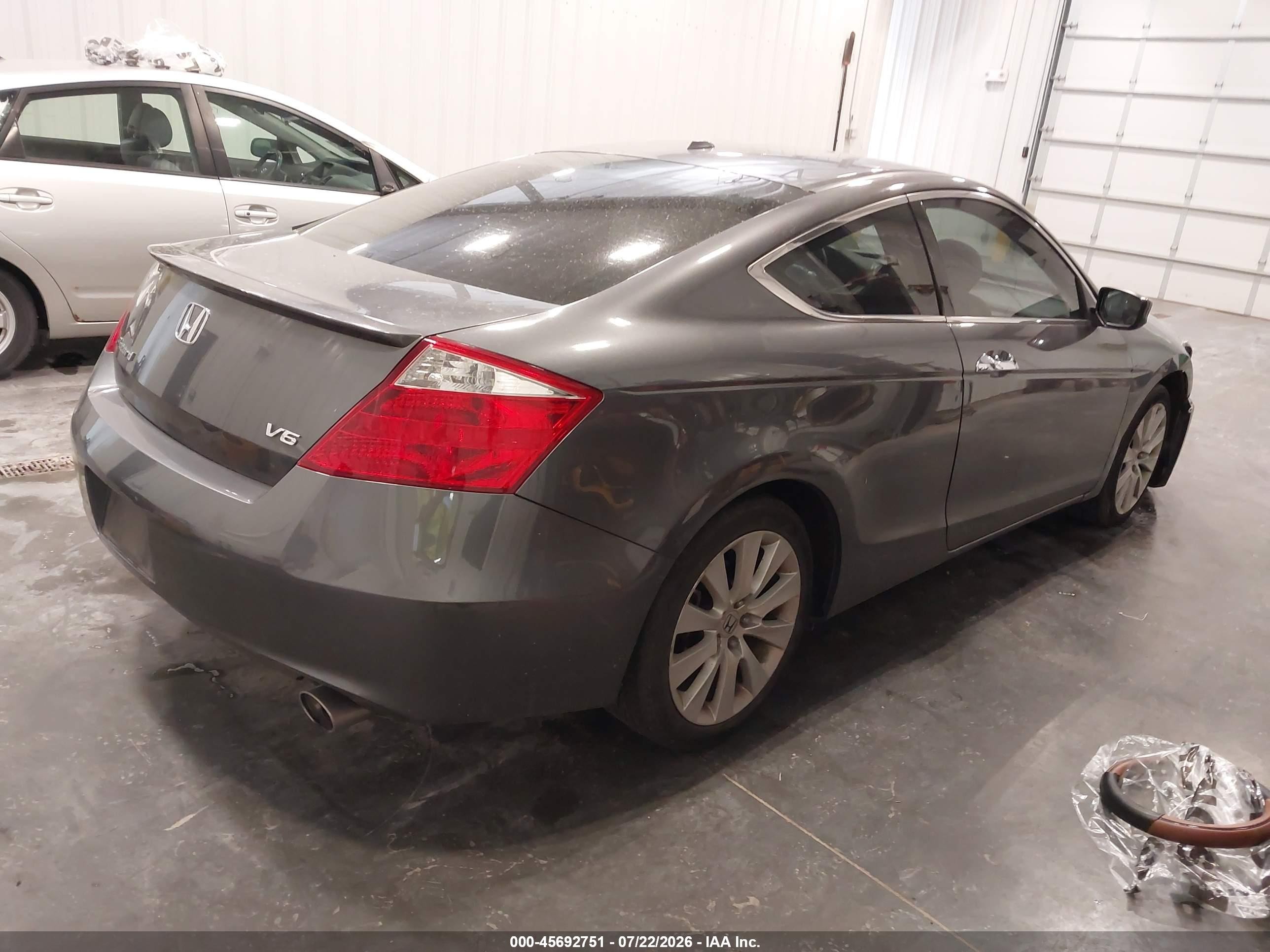 2010 Honda Accord 3.5 Ex-l Gray vin: 1HGCS2B85AA003771