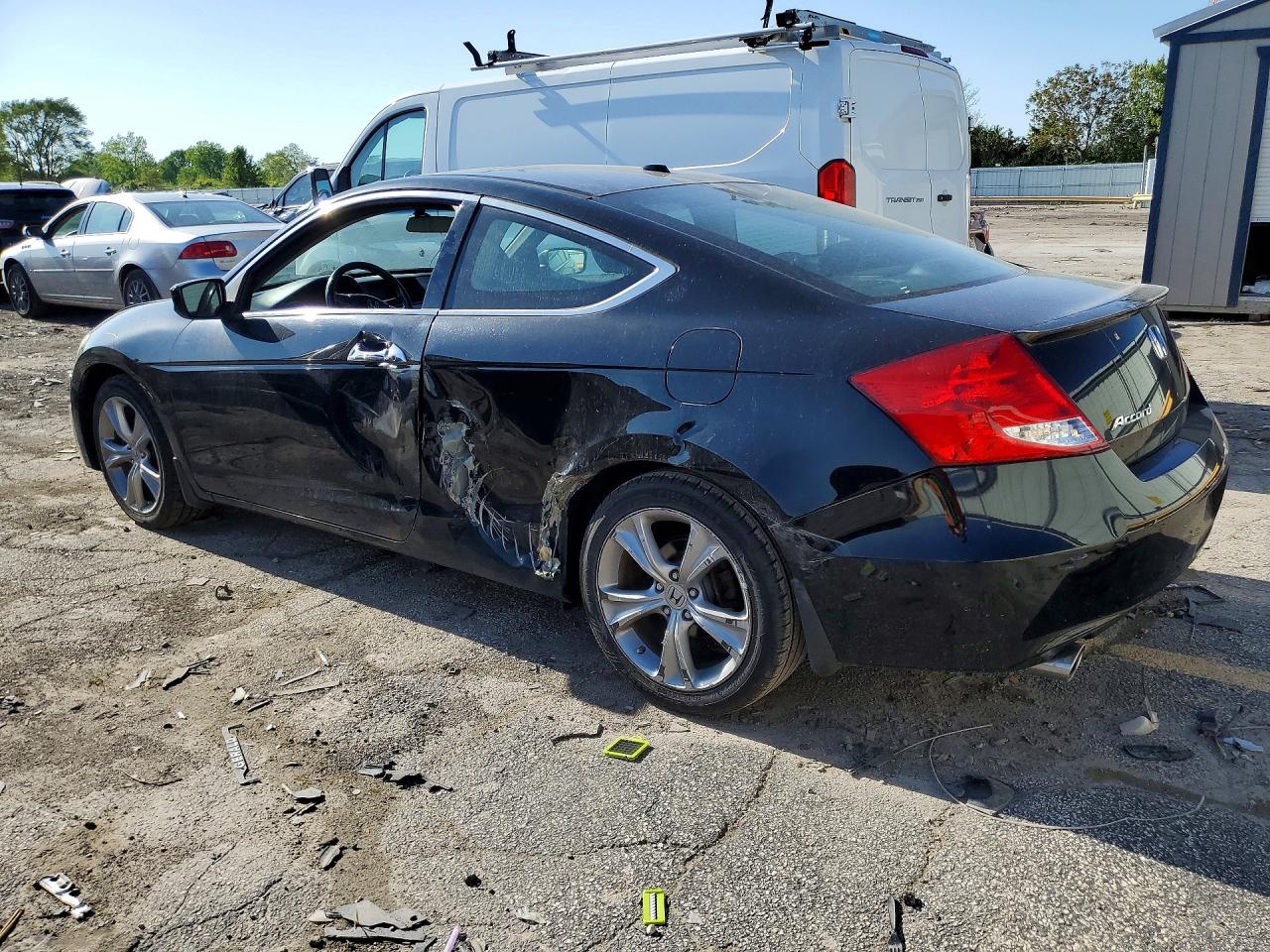 2012 Honda Accord Exl Black vin: 1HGCS2B85CA003546