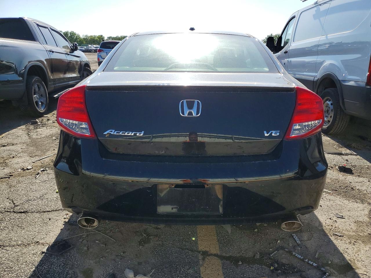 2012 Honda Accord Exl Black vin: 1HGCS2B85CA003546
