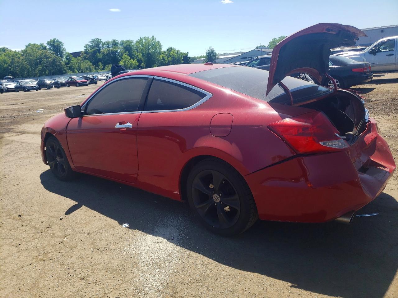 2012 Honda Accord Exl Красный vin: 1HGCS2B85CA004373