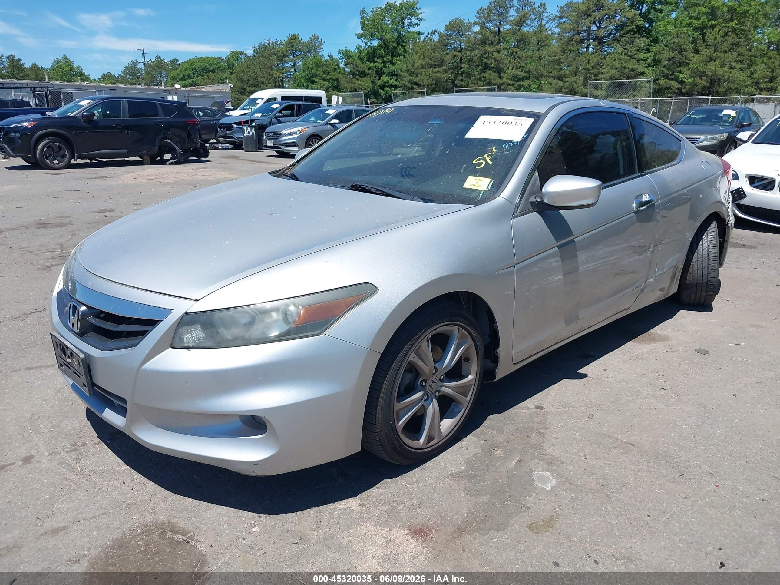 2012 Honda Accord 3.5 Ex-l Silver vin: 1HGCS2B85CA005054