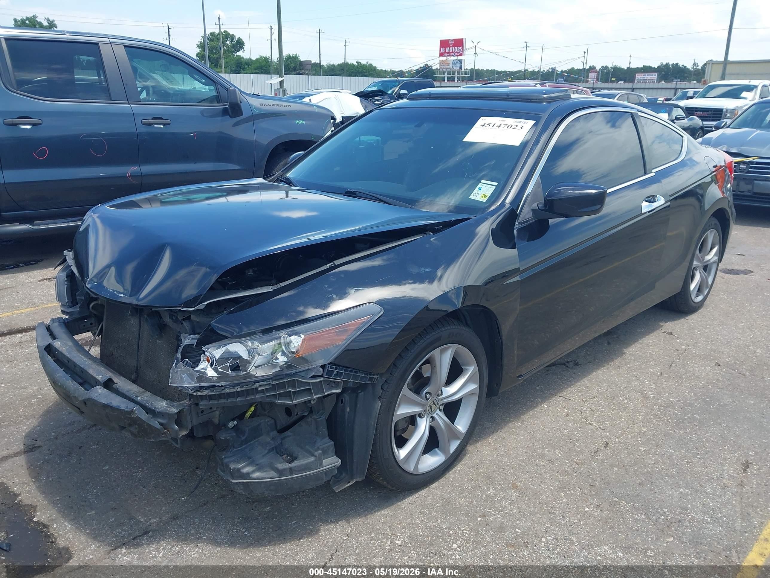 2012 Honda Accord 3.5 Ex-l Черный vin: 1HGCS2B85CA005376