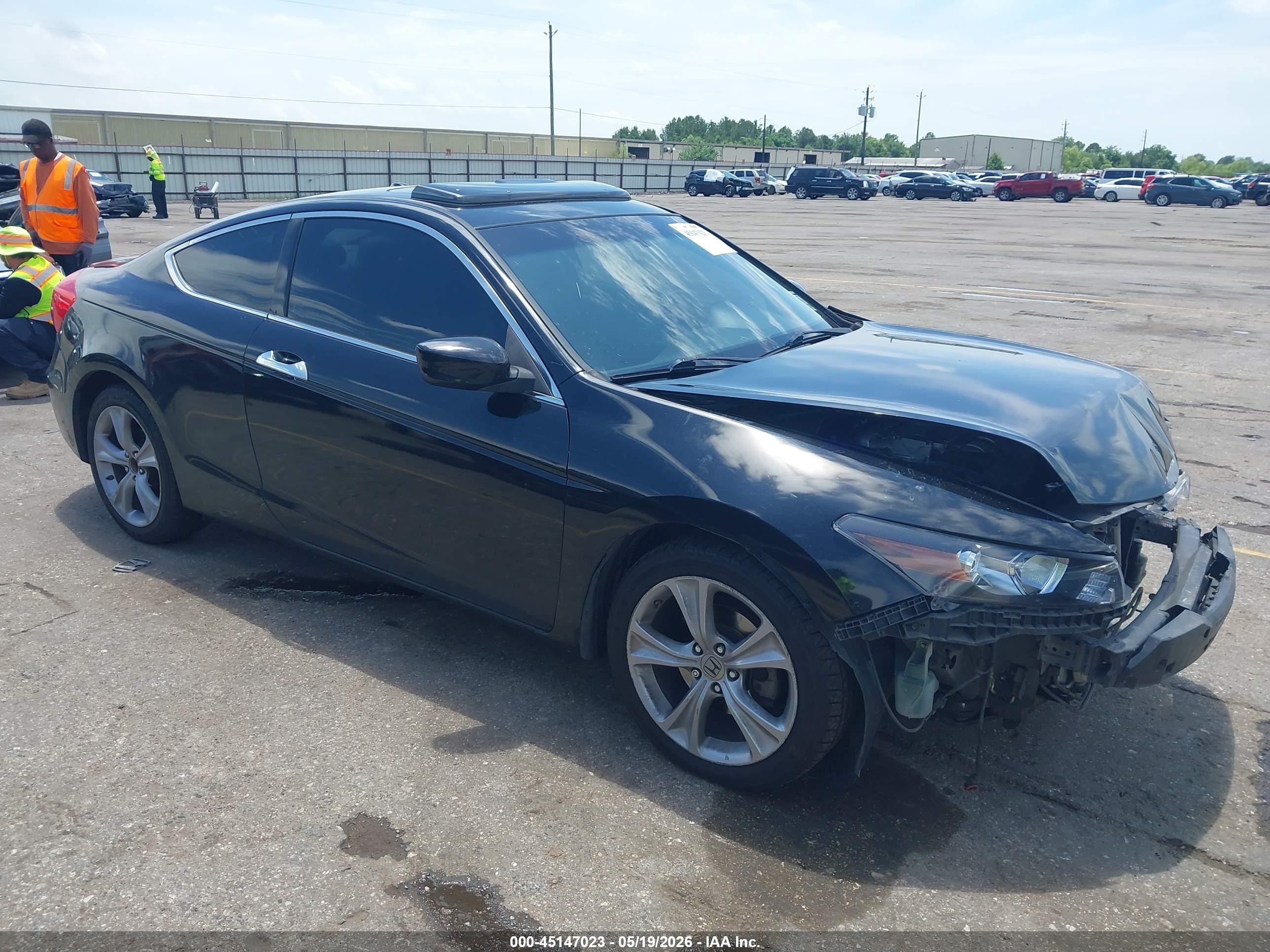 2012 Honda Accord 3.5 Ex-l Черный vin: 1HGCS2B85CA005376