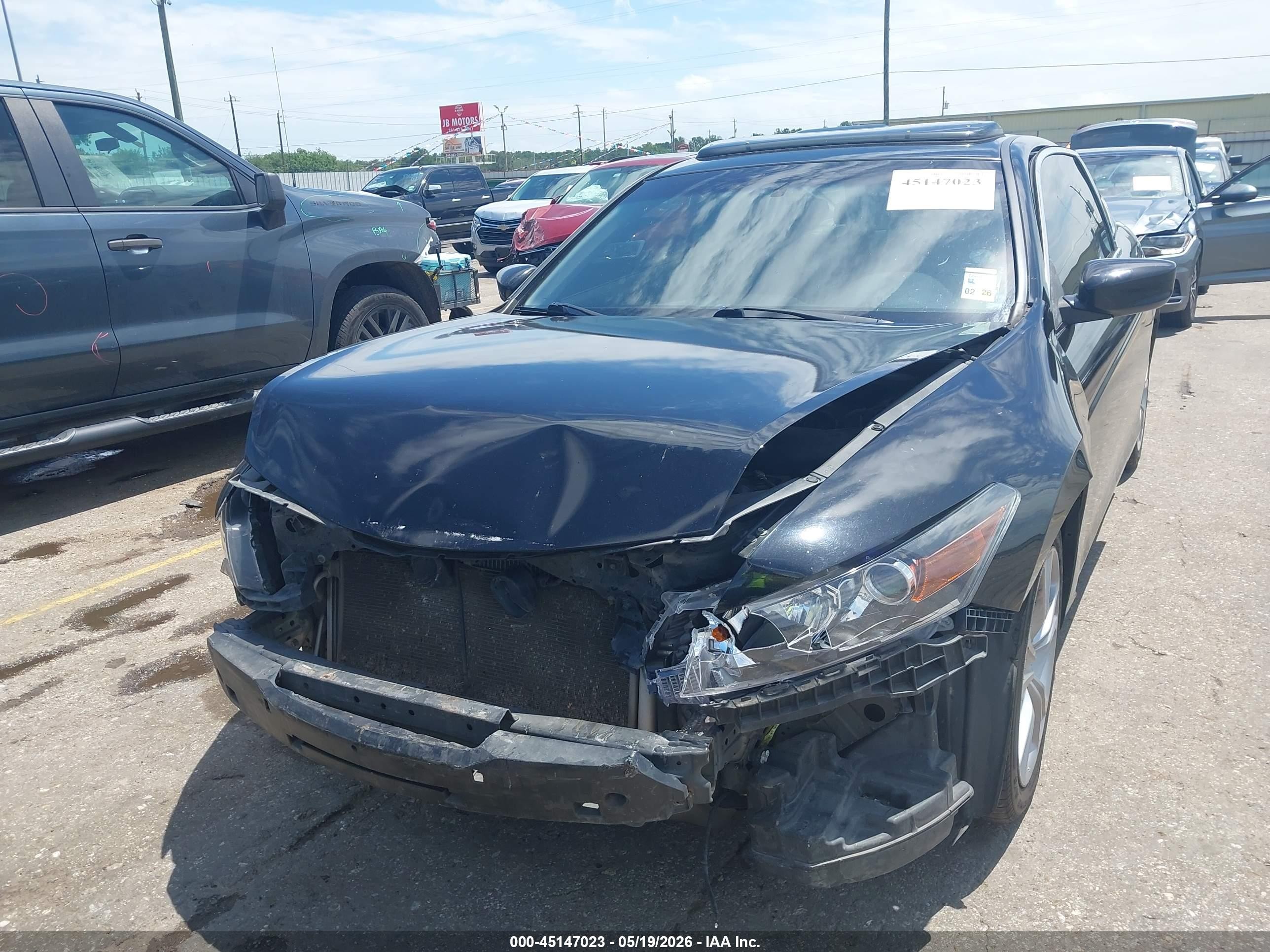 2012 Honda Accord 3.5 Ex-l Черный vin: 1HGCS2B85CA005376