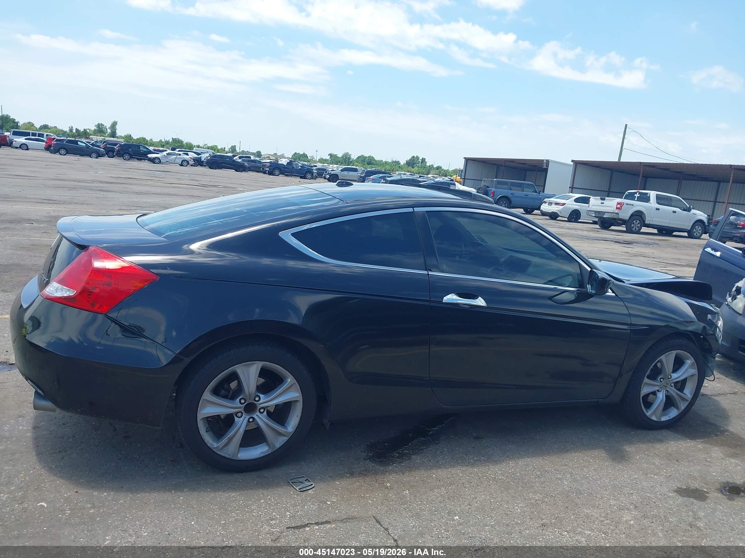 2012 Honda Accord 3.5 Ex-l Черный vin: 1HGCS2B85CA005376