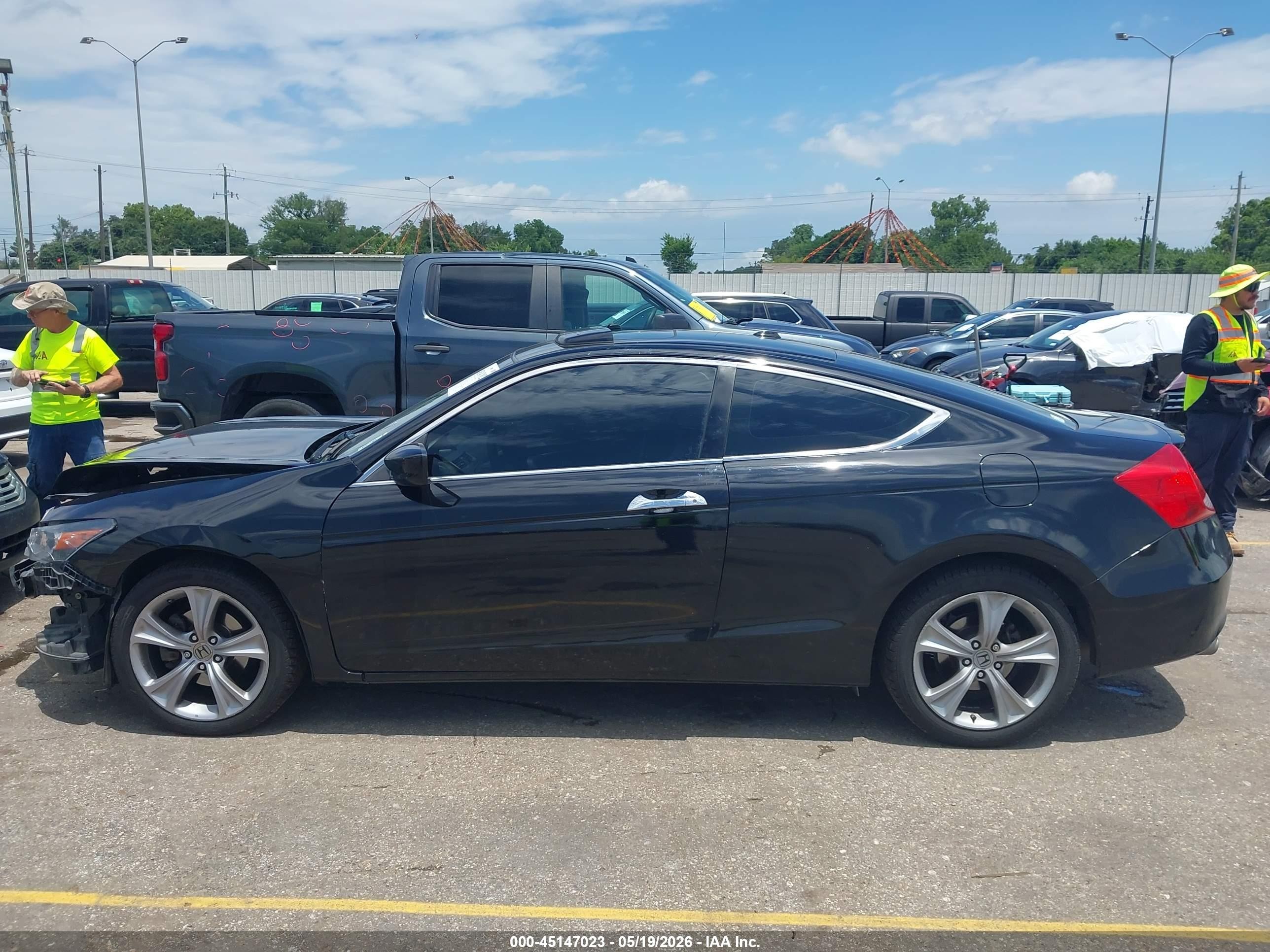 2012 Honda Accord 3.5 Ex-l Черный vin: 1HGCS2B85CA005376