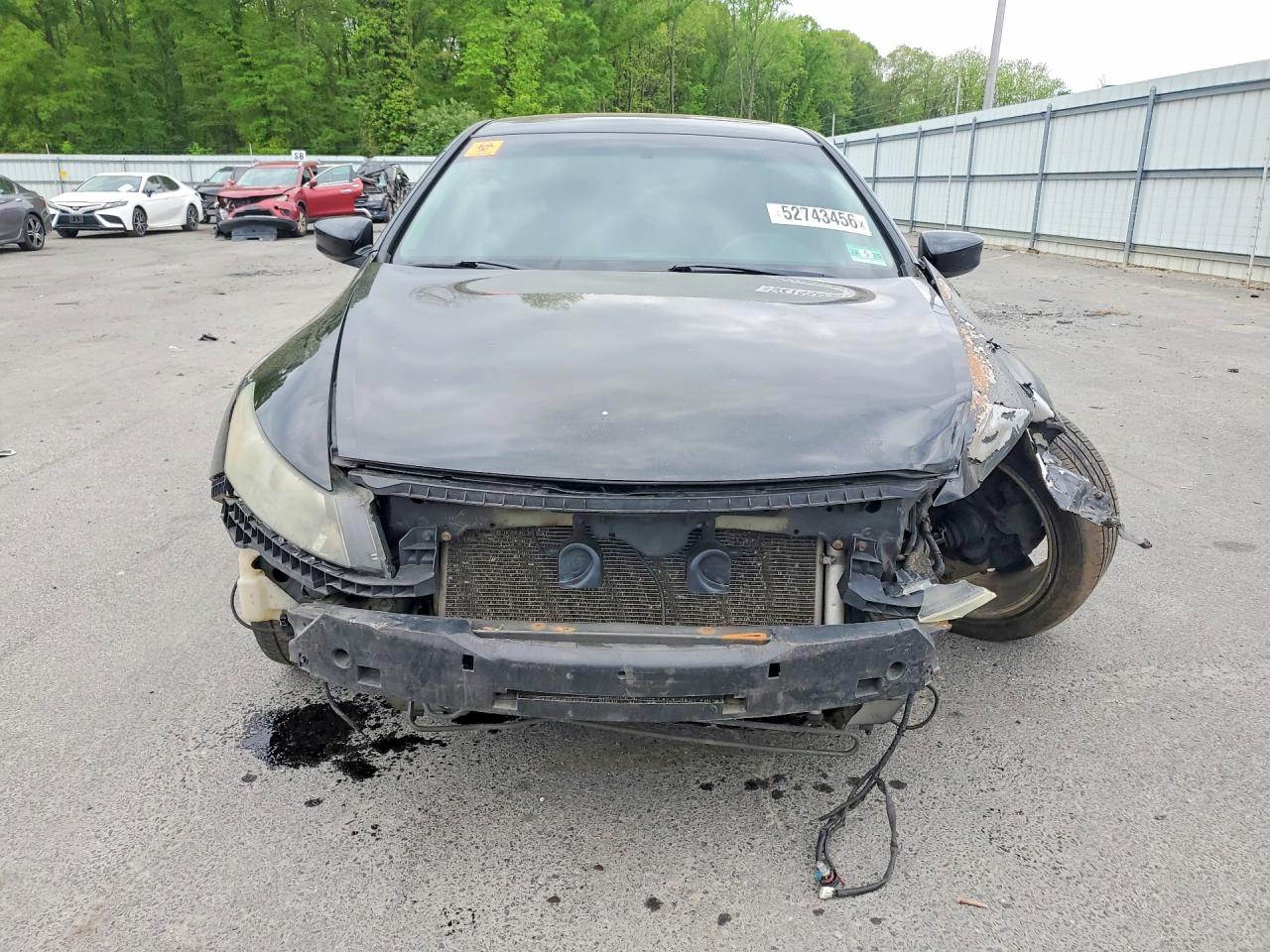 2012 Honda Accord Coupe Ex Auto Черный vin: 1HGCS2B85CA006401