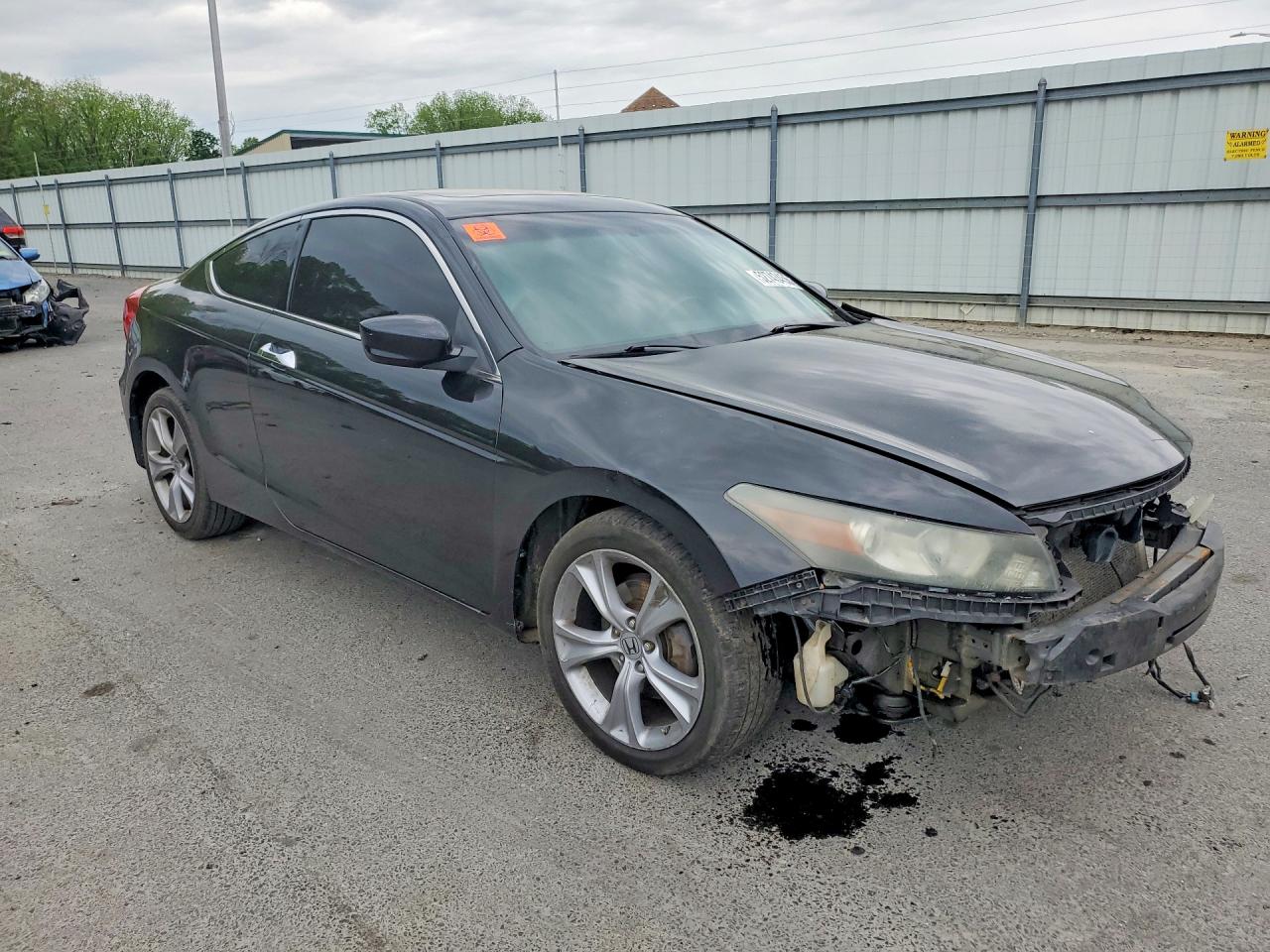 2012 Honda Accord Coupe Ex Auto Черный vin: 1HGCS2B85CA006401