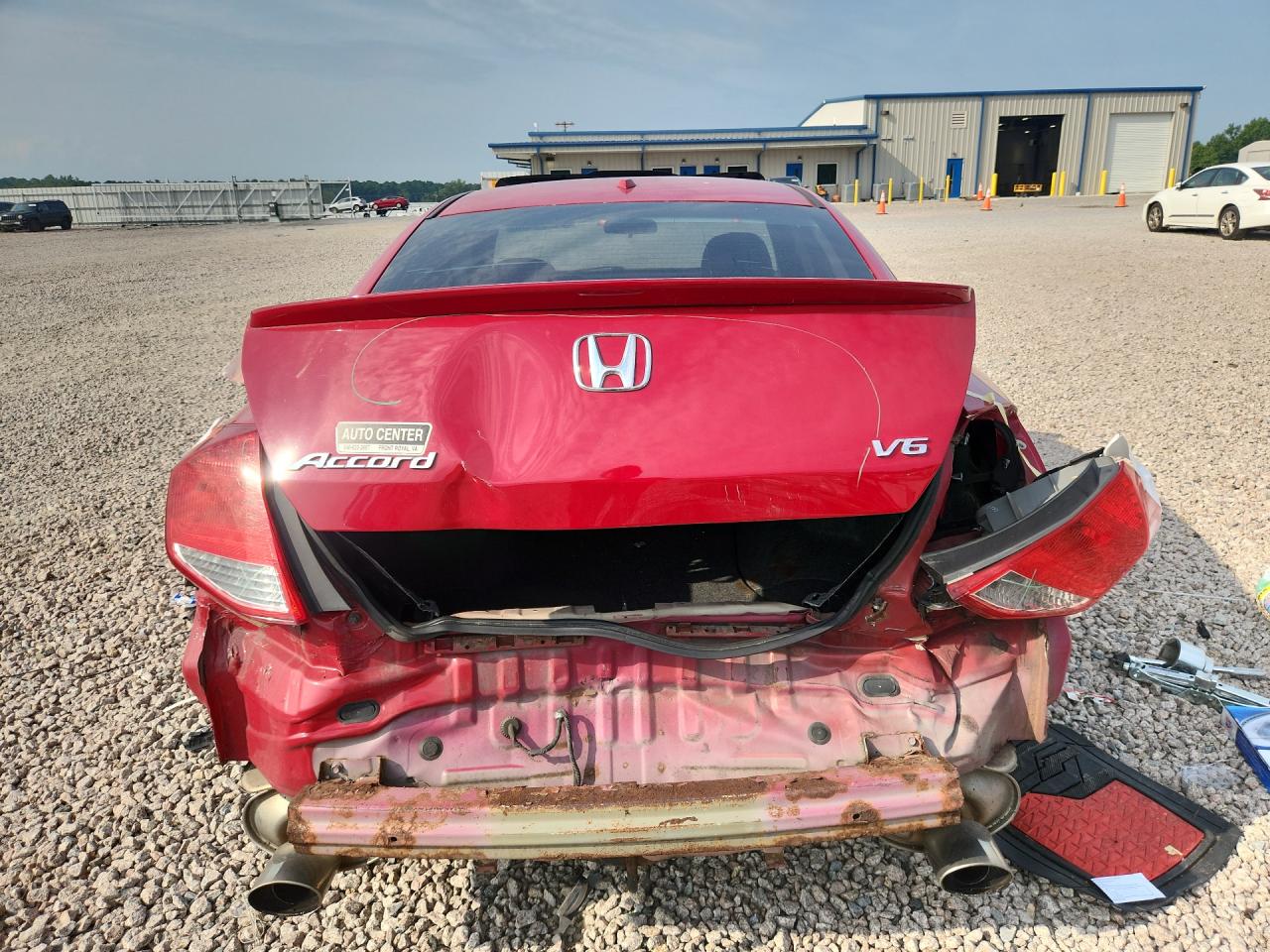 2011 Honda Accord Exl Red vin: 1HGCS2B86BA003943