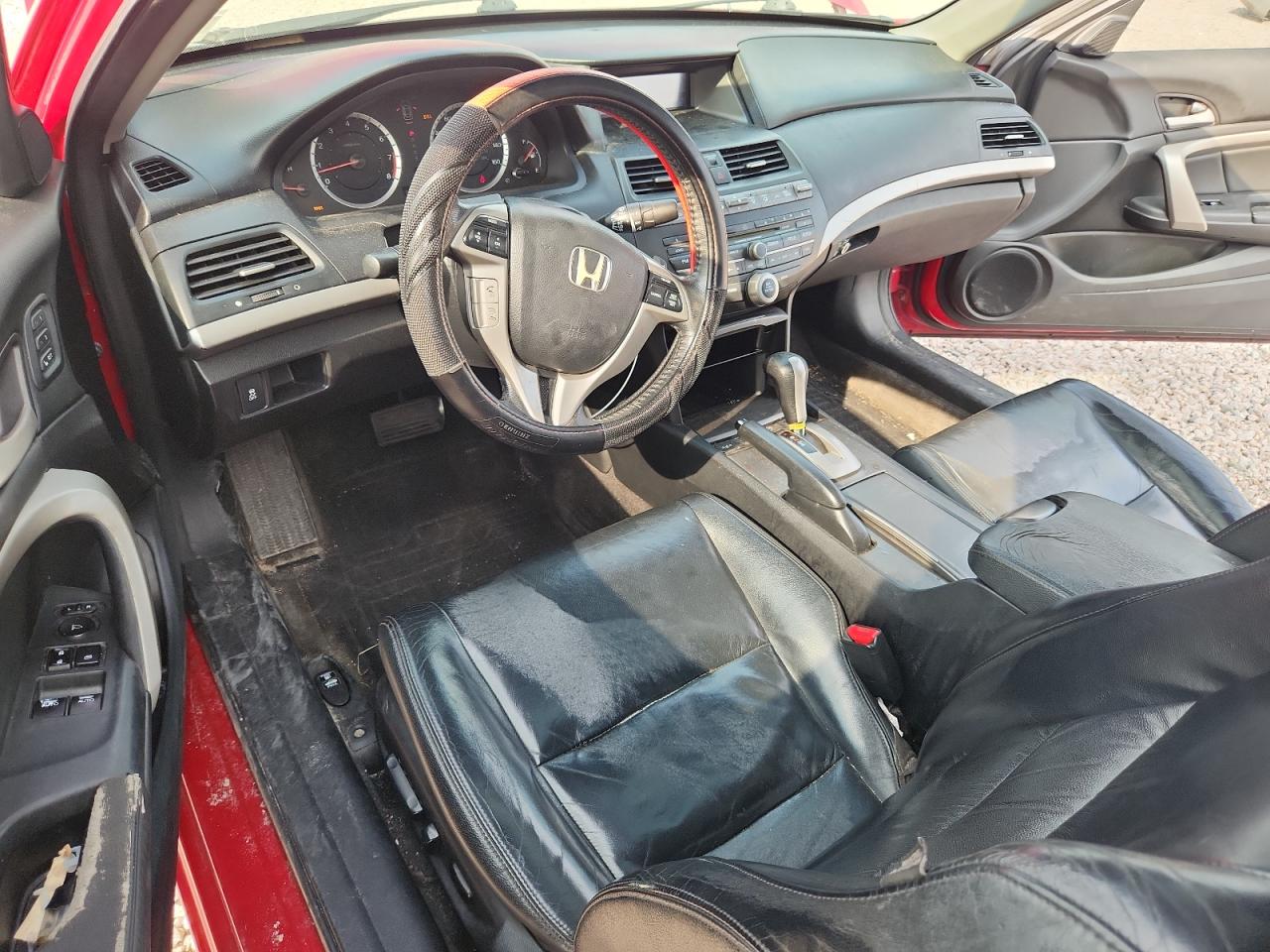 2011 Honda Accord Exl Red vin: 1HGCS2B86BA003943