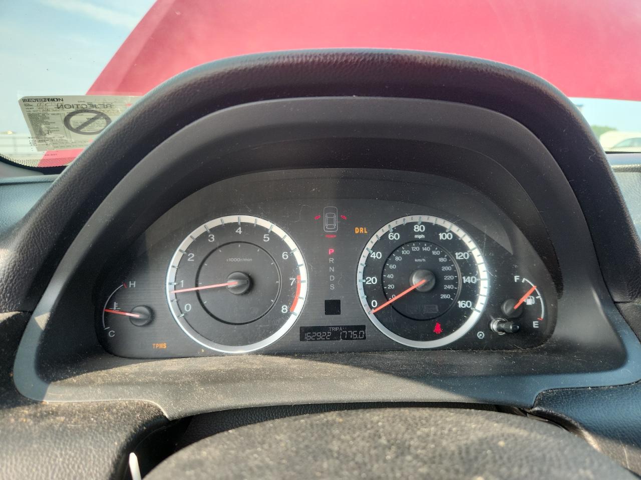 2011 Honda Accord Exl Red vin: 1HGCS2B86BA003943