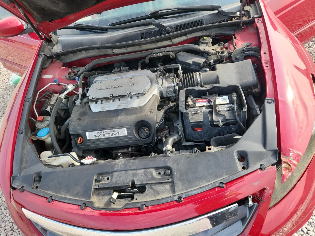 2011 Honda Accord Exl Red vin: 1HGCS2B86BA003943