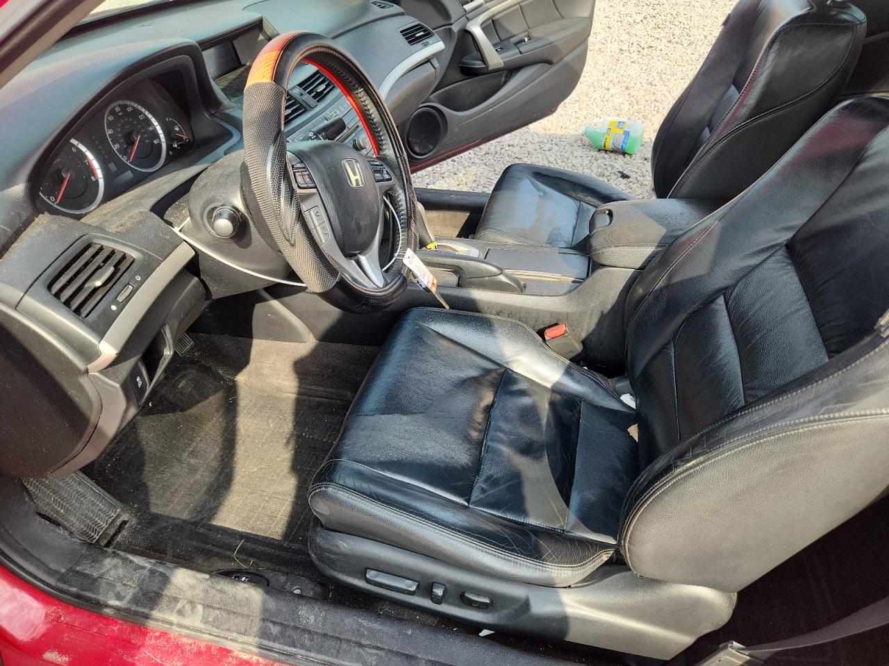 2011 Honda Accord Exl Red vin: 1HGCS2B86BA003943