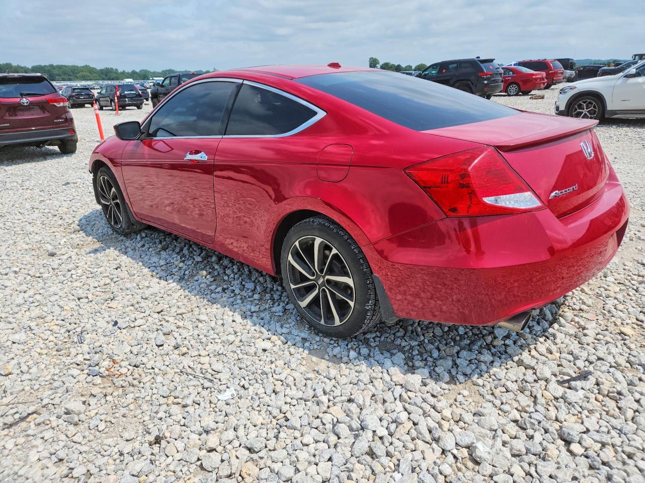 2011 Honda Accord Exl Red vin: 1HGCS2B86BA004686