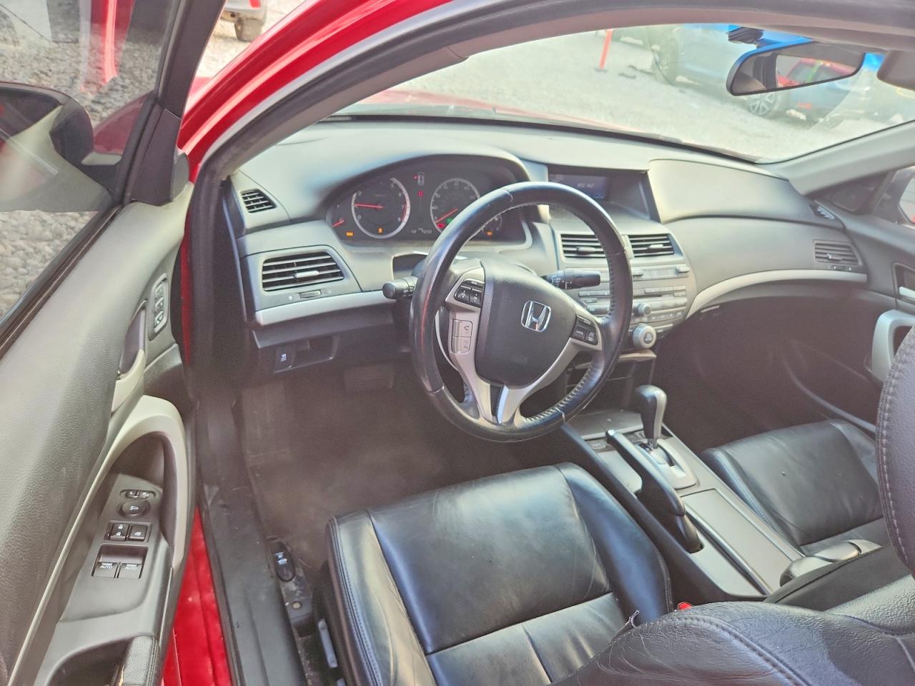 2011 Honda Accord Exl Red vin: 1HGCS2B86BA004686