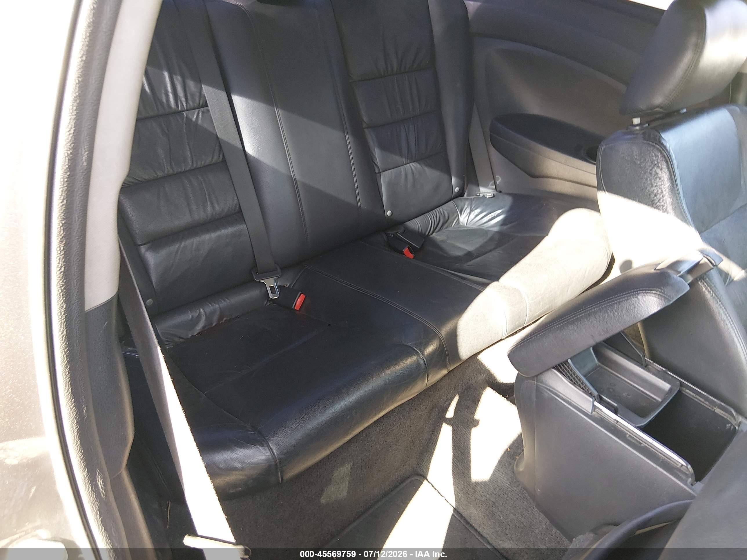 2012 Honda Accord 3.5 Ex-l Gray vin: 1HGCS2B86CA000946