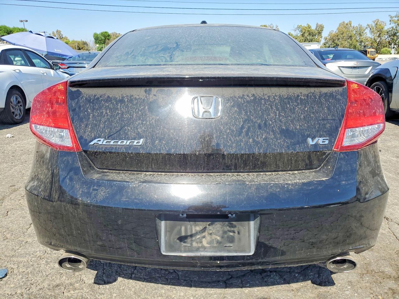 2012 Honda Accord Exl Black vin: 1HGCS2B86CA002518
