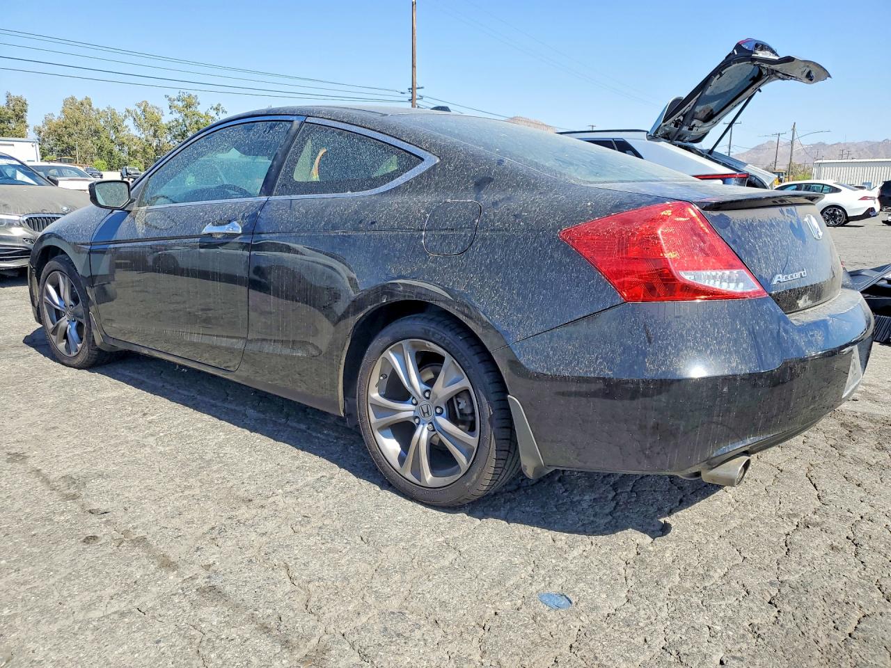 2012 Honda Accord Exl Black vin: 1HGCS2B86CA002518