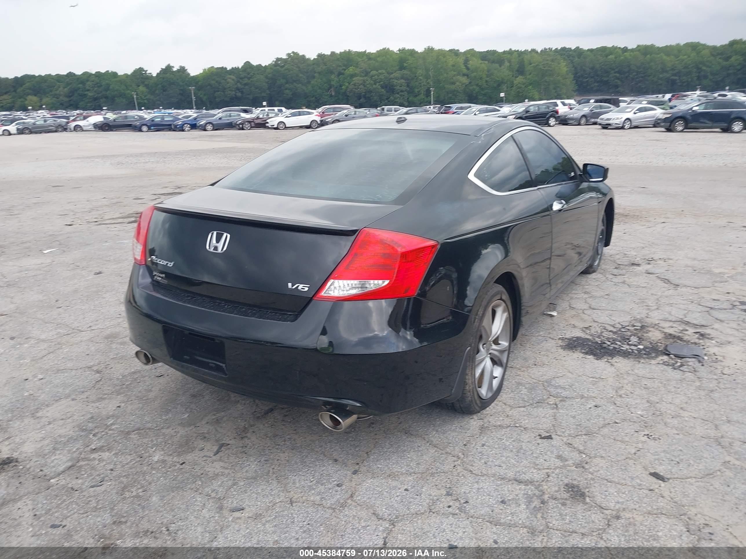 2012 Honda Accord 3.5 Ex-l Black vin: 1HGCS2B86CA006584