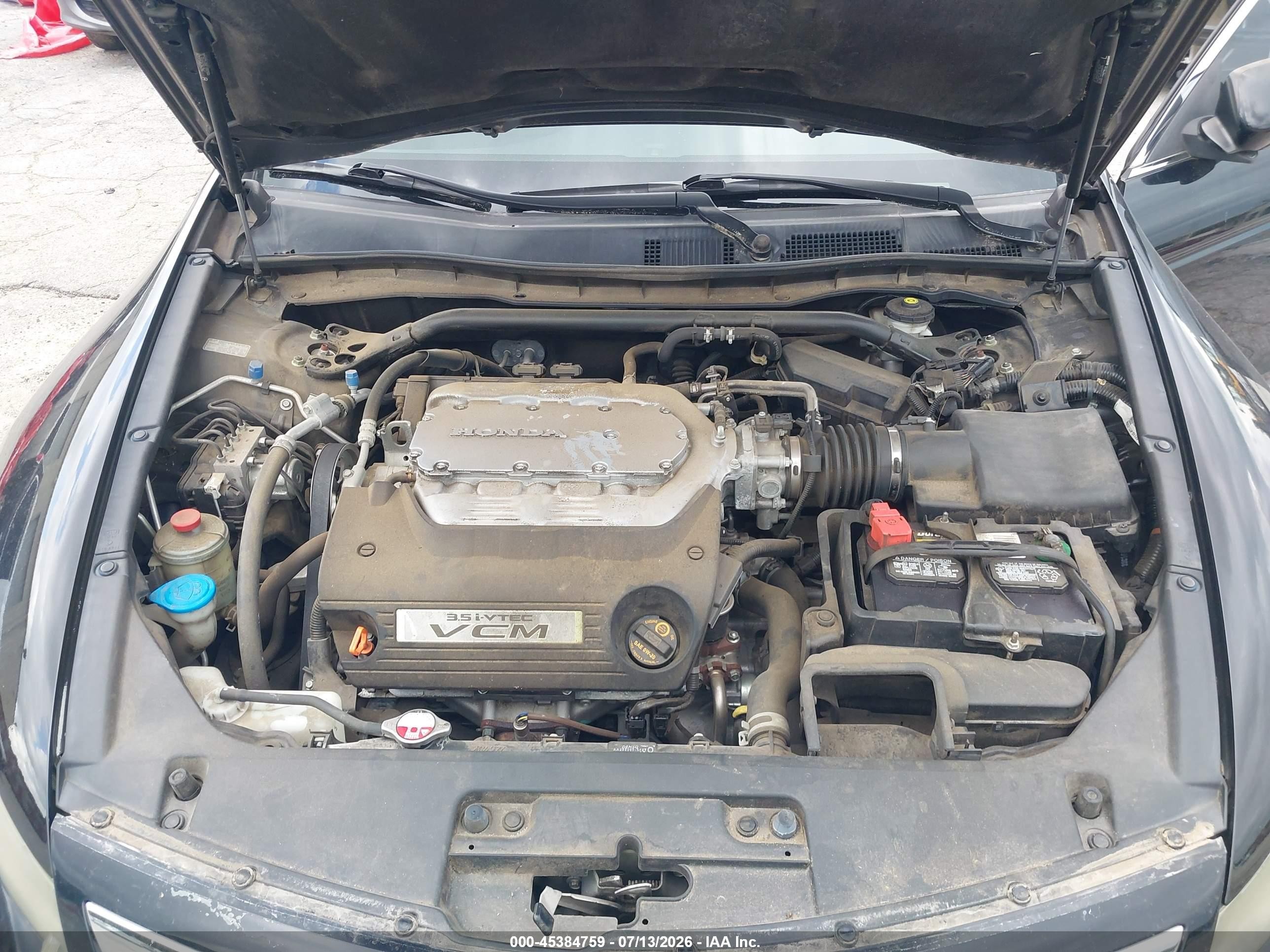 2012 Honda Accord 3.5 Ex-l Black vin: 1HGCS2B86CA006584