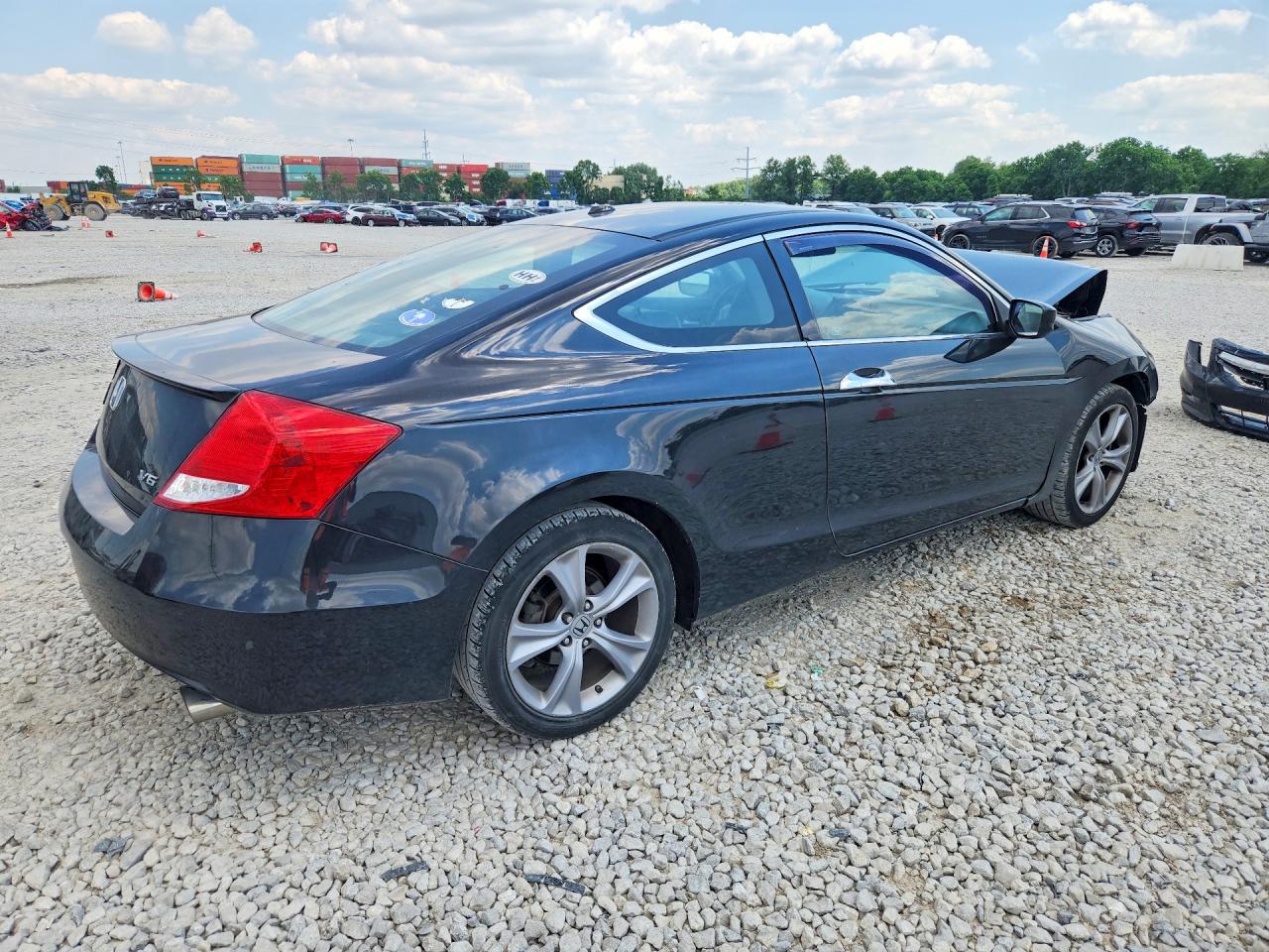2012 Honda Accord Exl Black vin: 1HGCS2B86CA007332