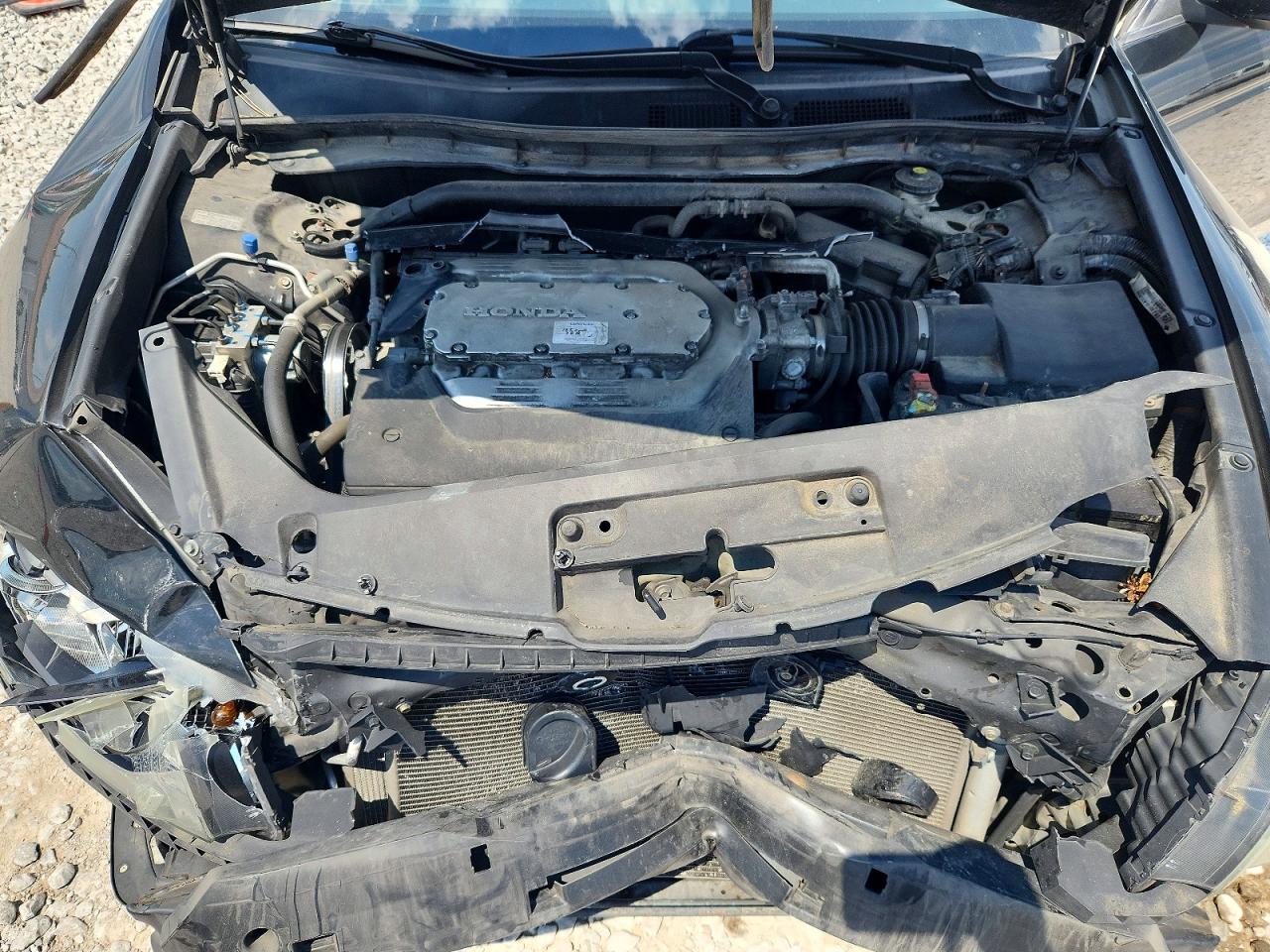2012 Honda Accord Exl Black vin: 1HGCS2B86CA007332