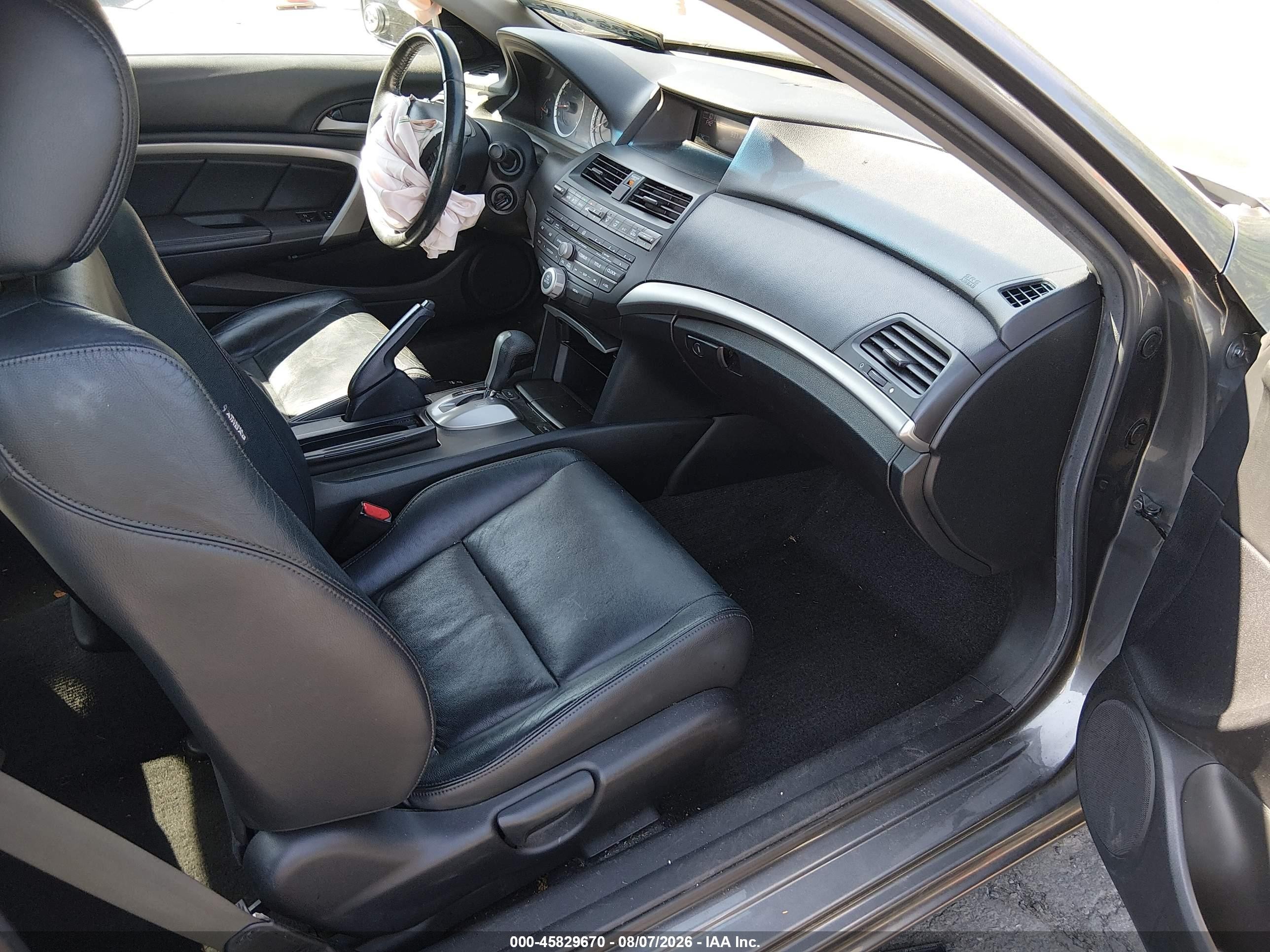 2010 Honda Accord 3.5 Ex-l Gray vin: 1HGCS2B87AA005280
