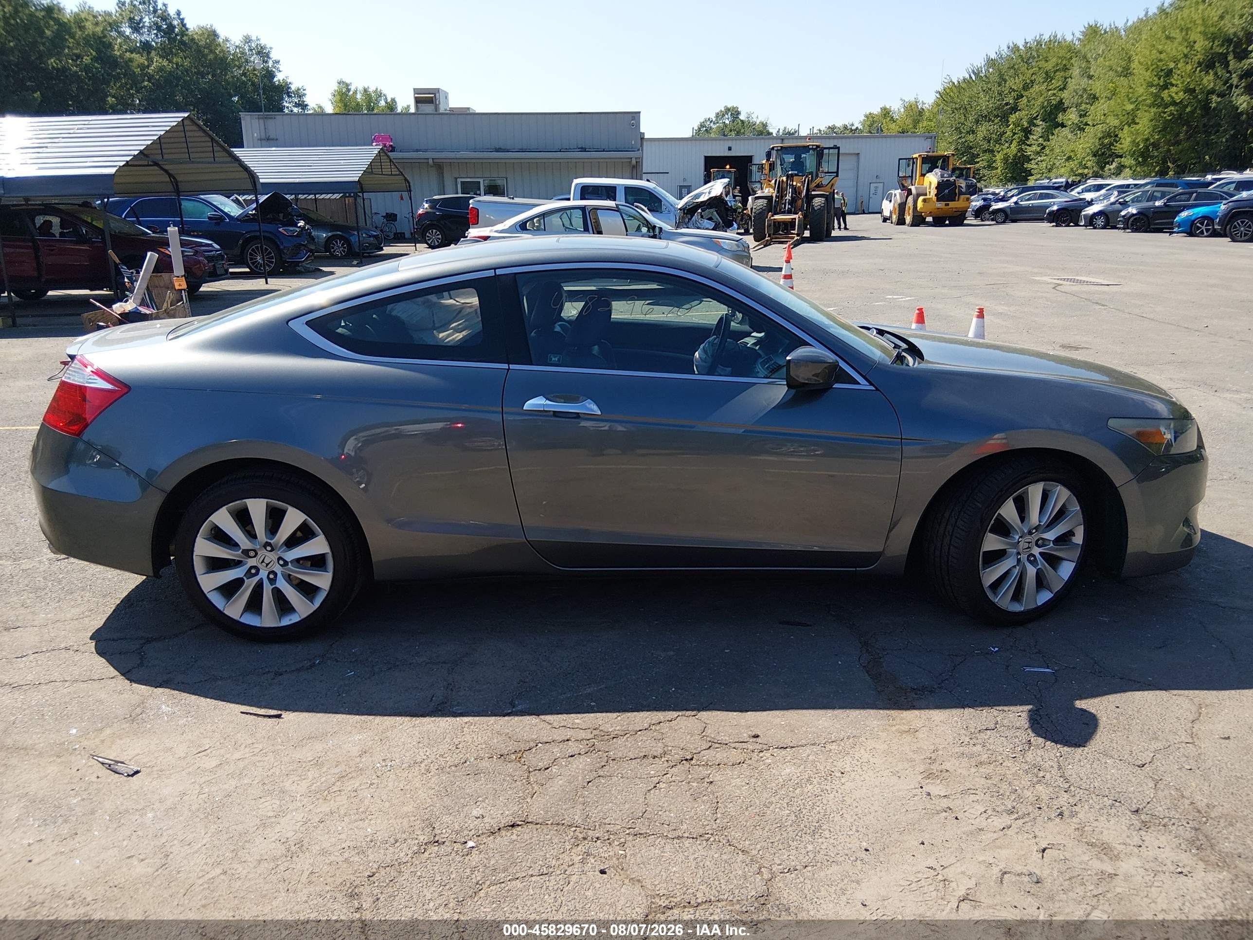 2010 Honda Accord 3.5 Ex-l Gray vin: 1HGCS2B87AA005280