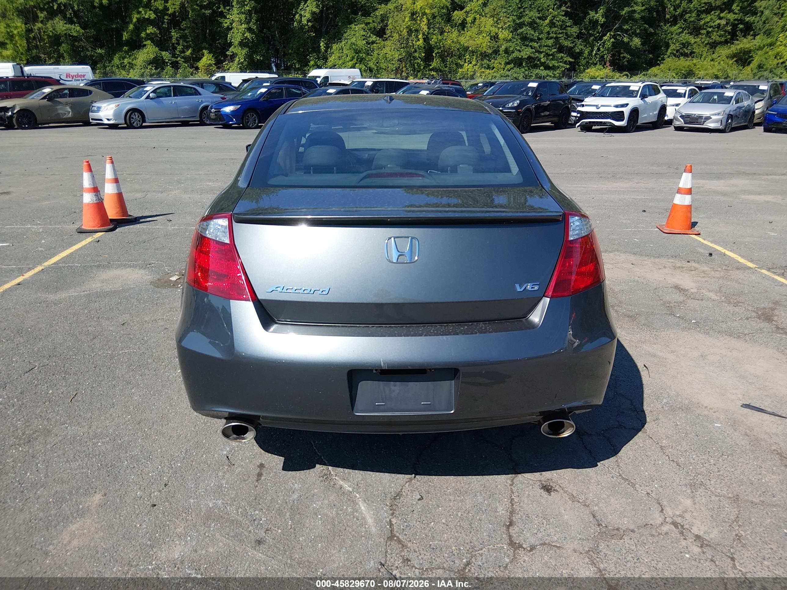 2010 Honda Accord 3.5 Ex-l Gray vin: 1HGCS2B87AA005280