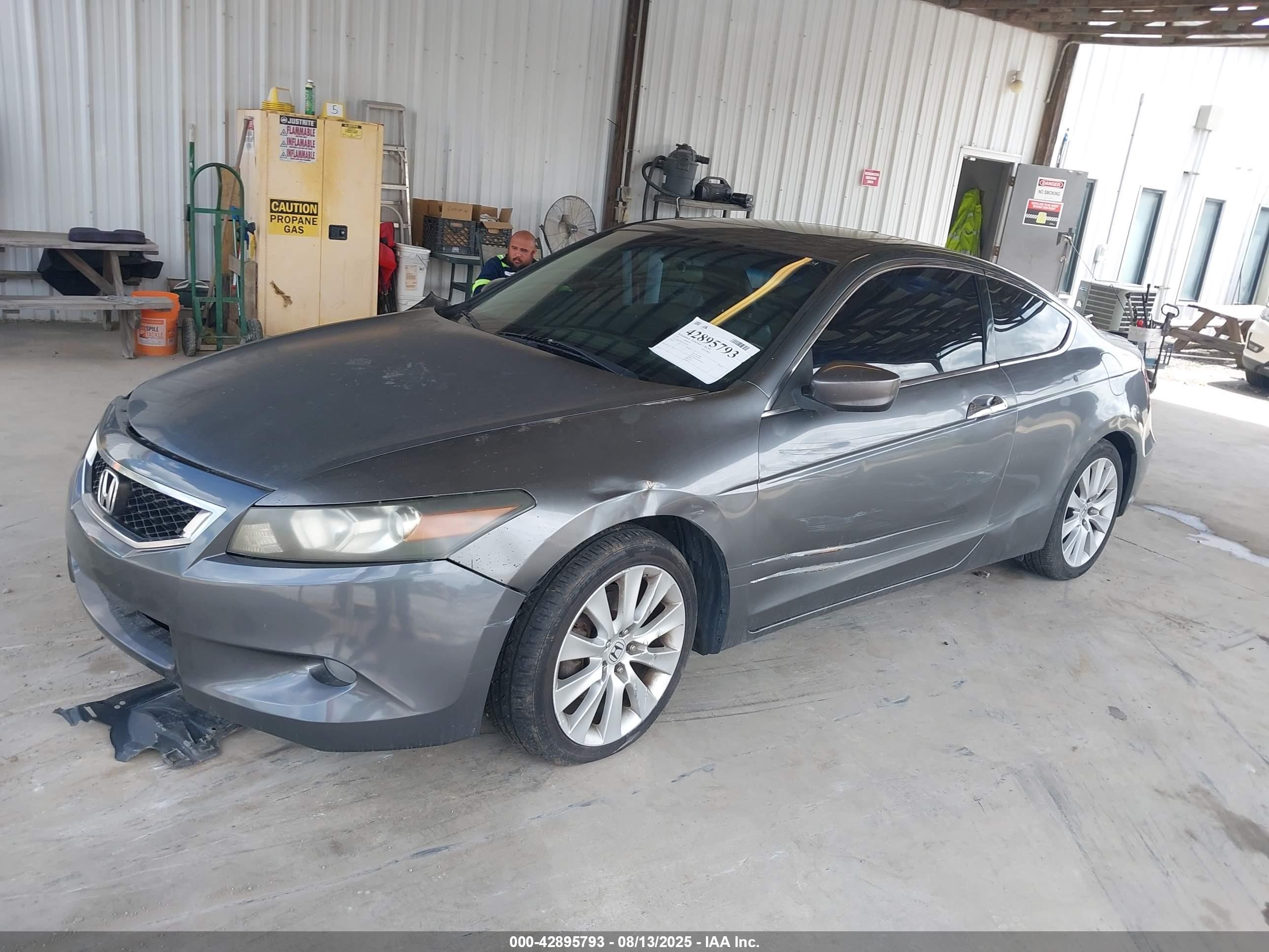 2010 Honda Accord 3.5 Ex-l Gray vin: 1HGCS2B87AA010611