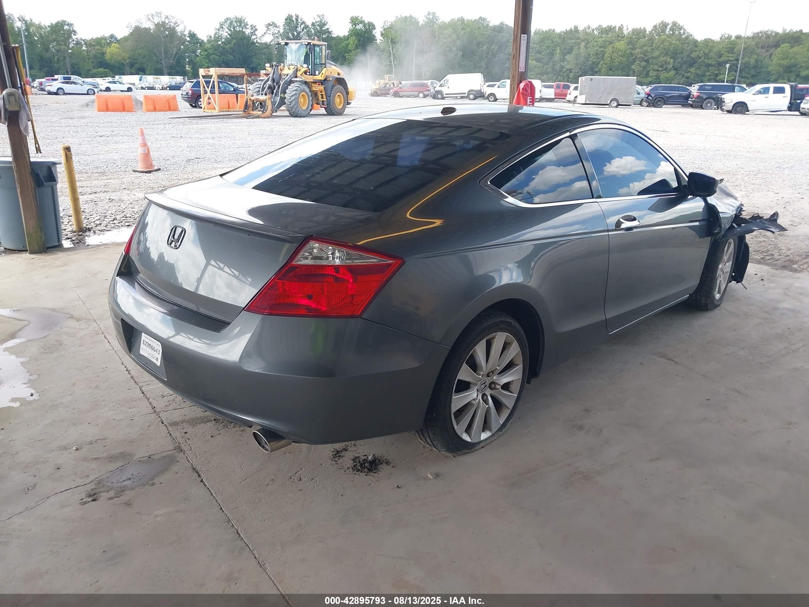2010 Honda Accord 3.5 Ex-l Gray vin: 1HGCS2B87AA010611