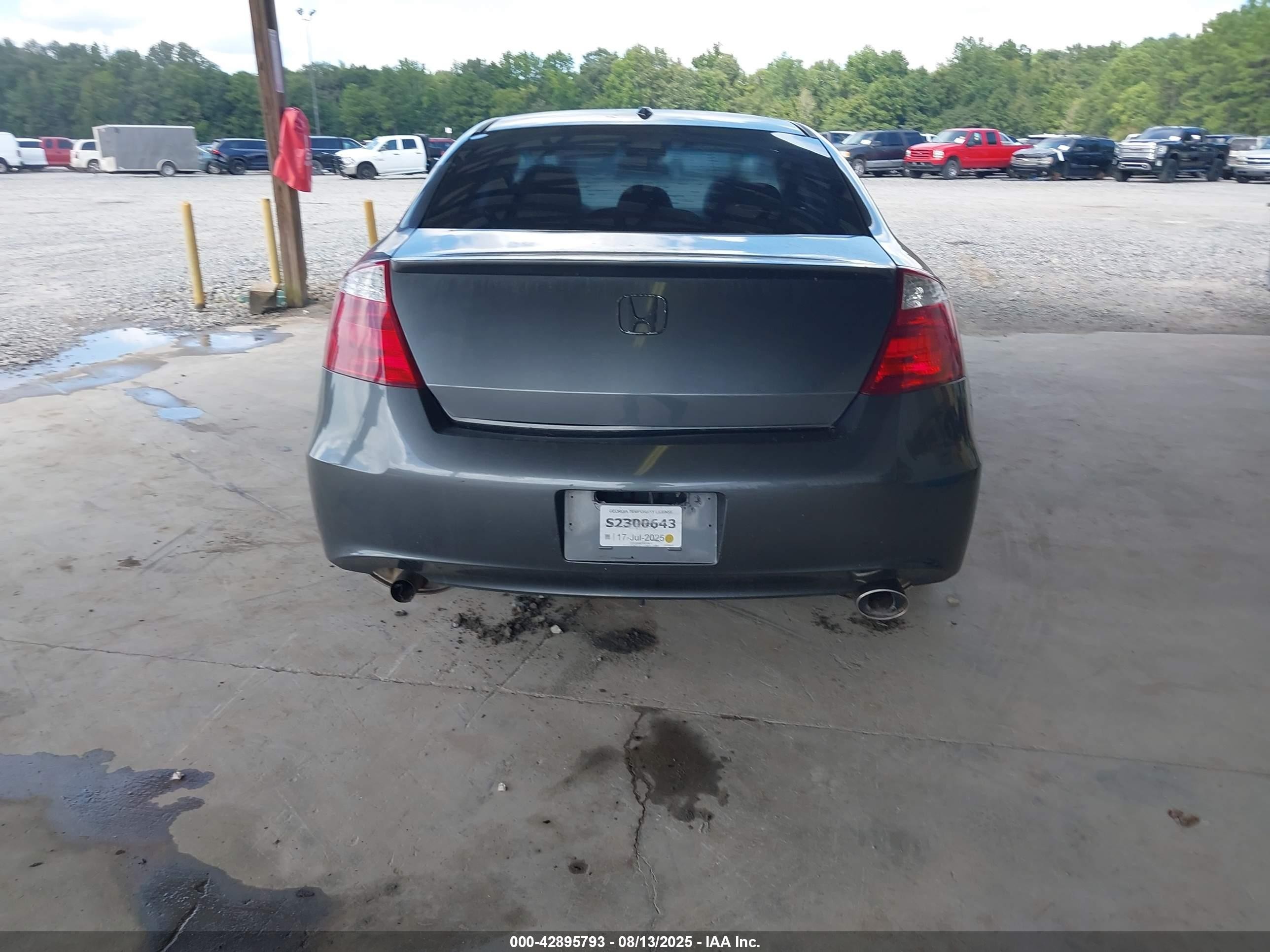 2010 Honda Accord 3.5 Ex-l Gray vin: 1HGCS2B87AA010611