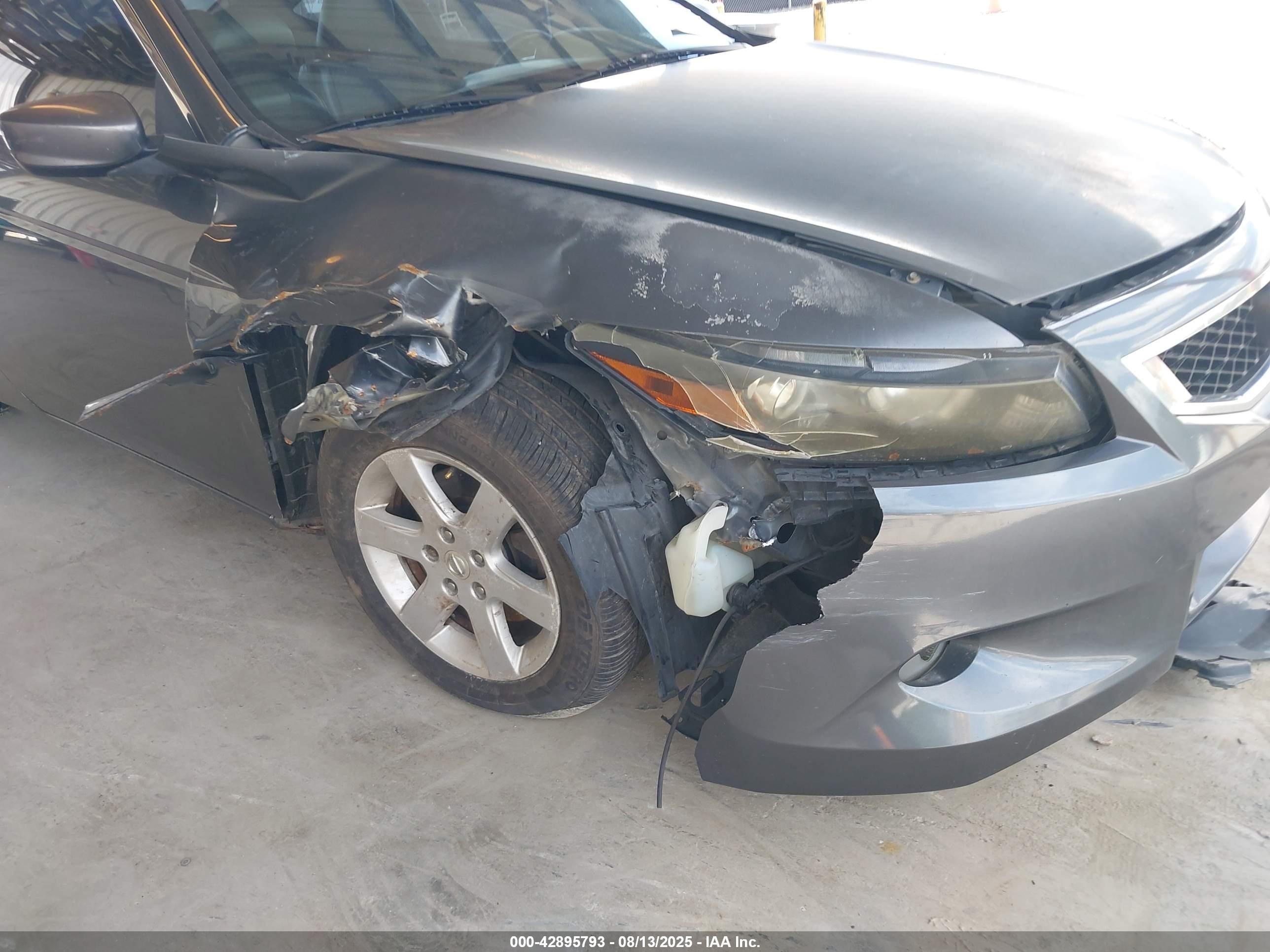 2010 Honda Accord 3.5 Ex-l Gray vin: 1HGCS2B87AA010611