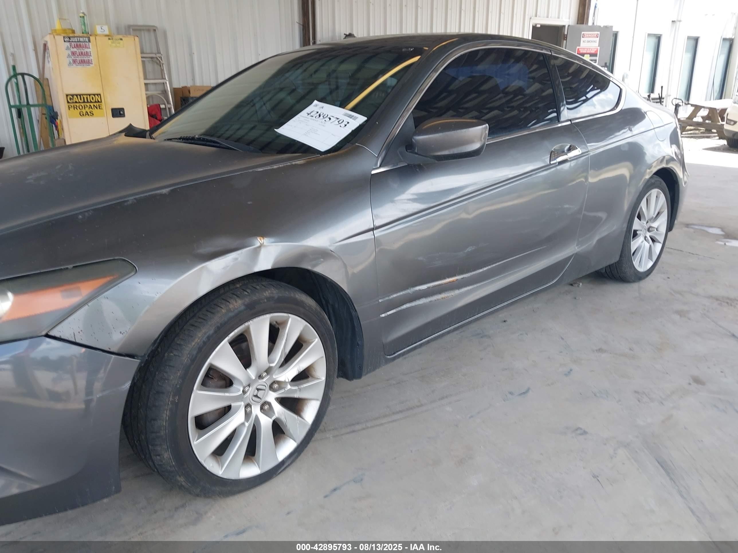 2010 Honda Accord 3.5 Ex-l Gray vin: 1HGCS2B87AA010611