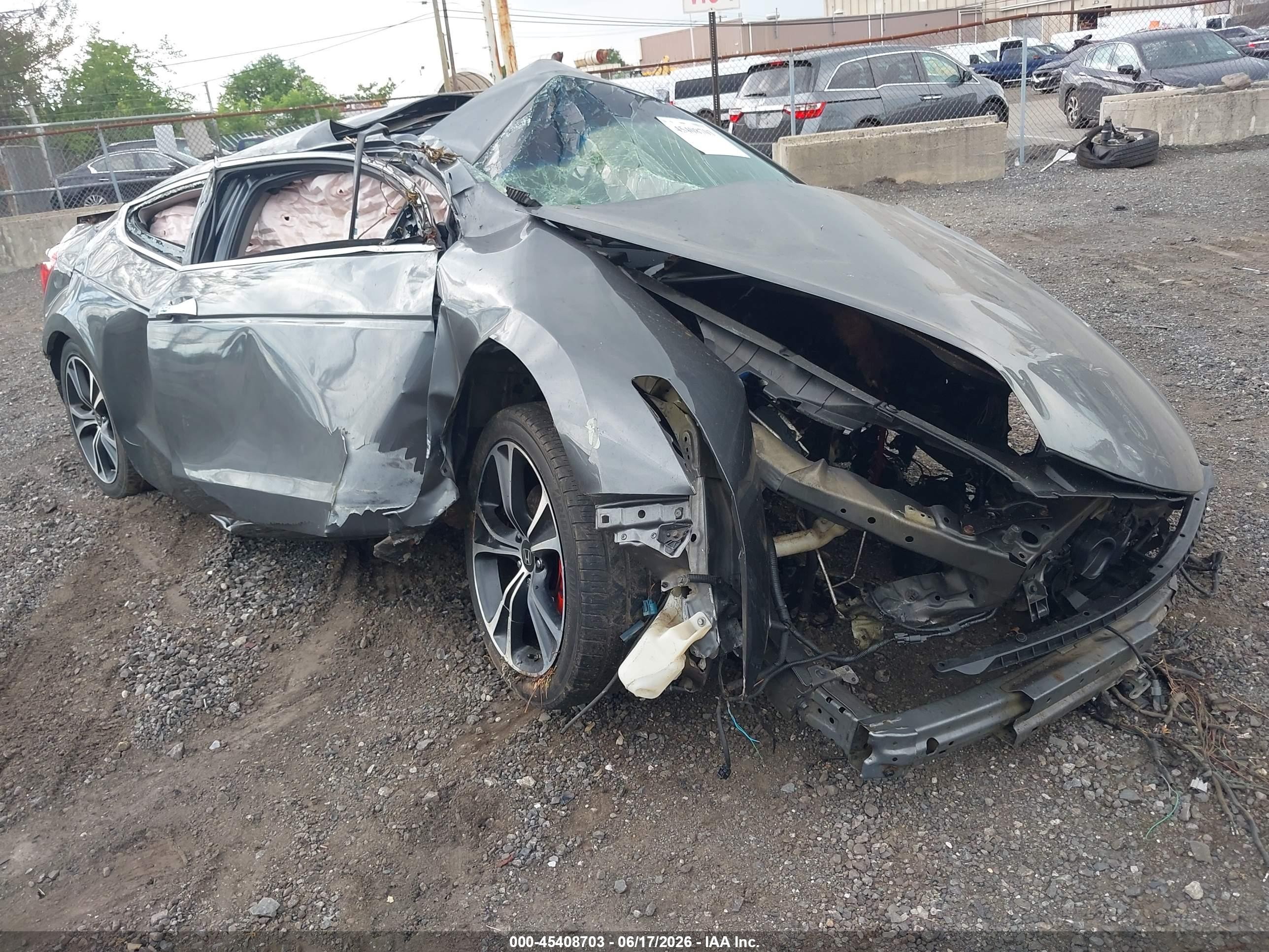 2011 Honda Accord 3.5 Ex-l Gray vin: 1HGCS2B87BA001084