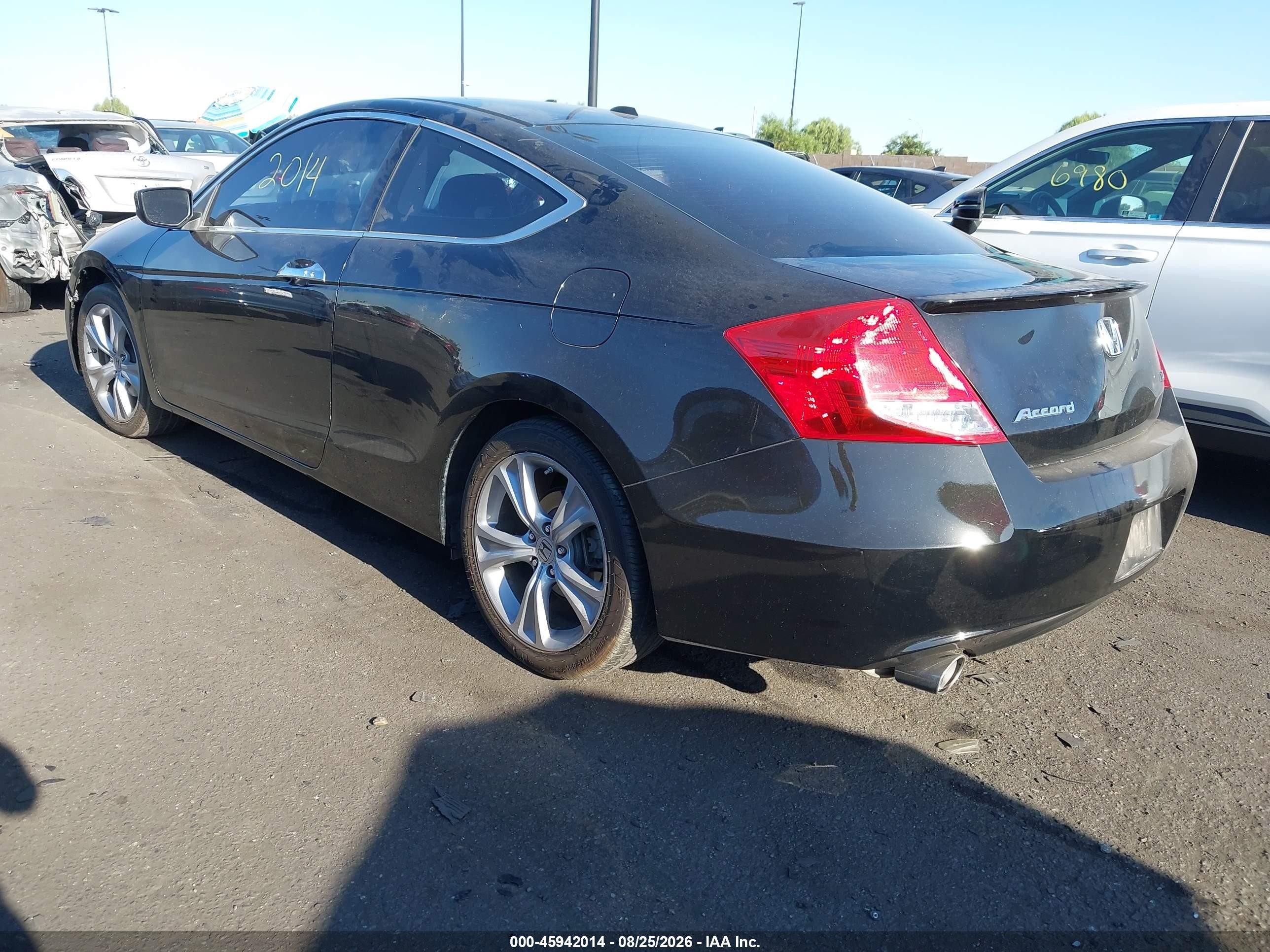 2011 Honda Accord 3.5 Ex-l Black vin: 1HGCS2B87BA006091