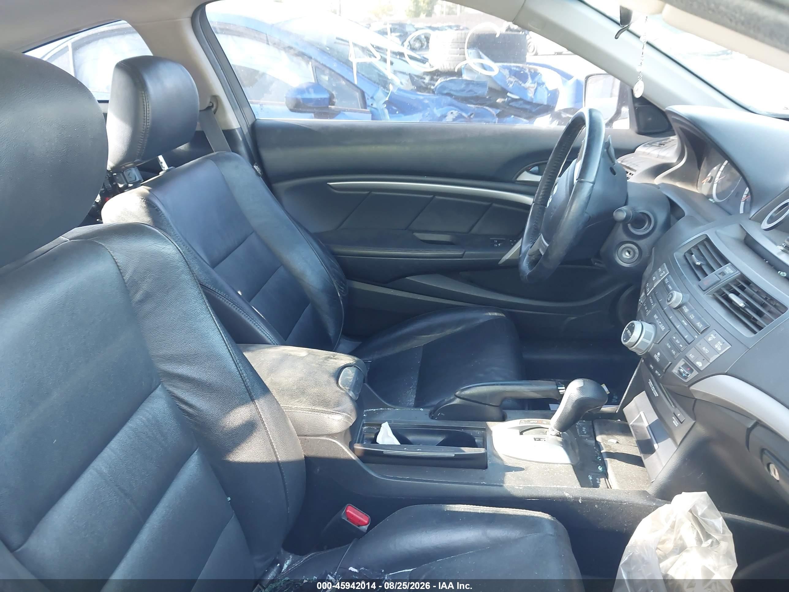 2011 Honda Accord 3.5 Ex-l Black vin: 1HGCS2B87BA006091