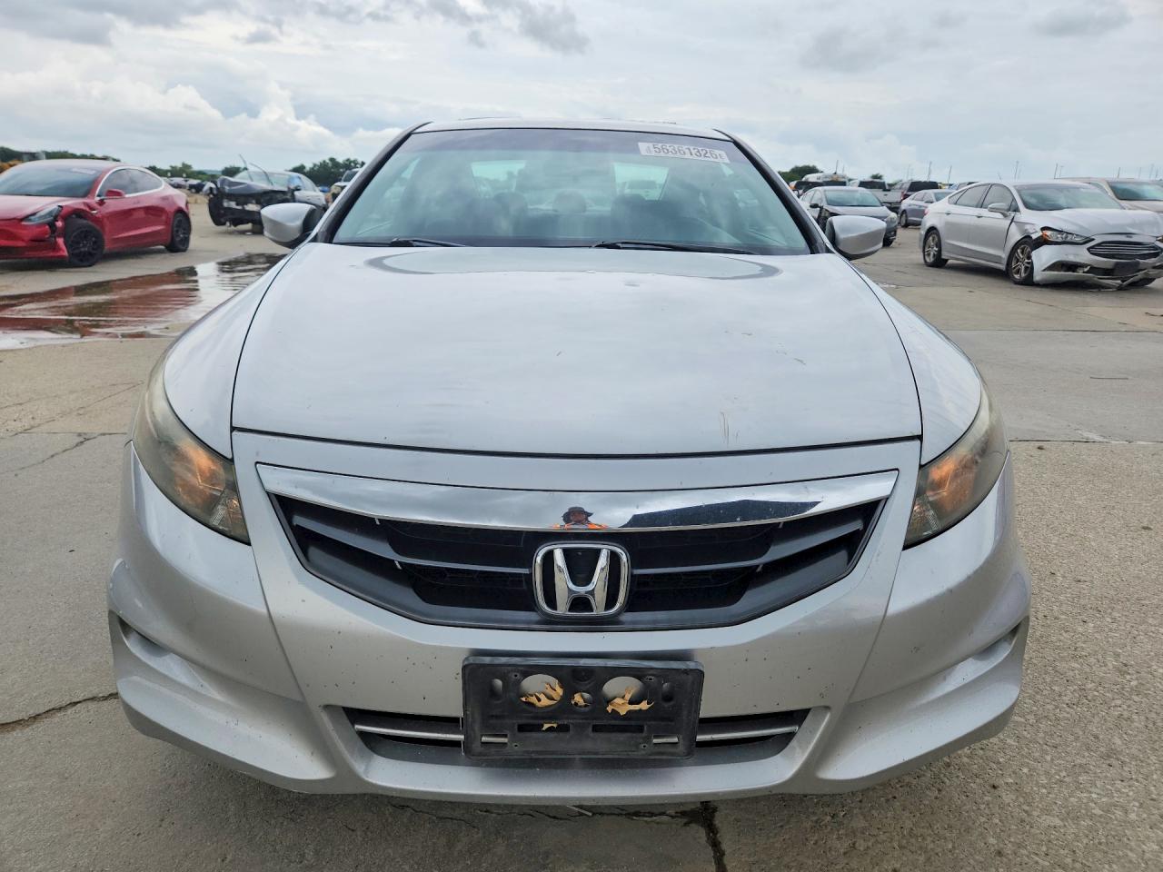 2012 Honda Accord Exl Silver vin: 1HGCS2B87CA011485