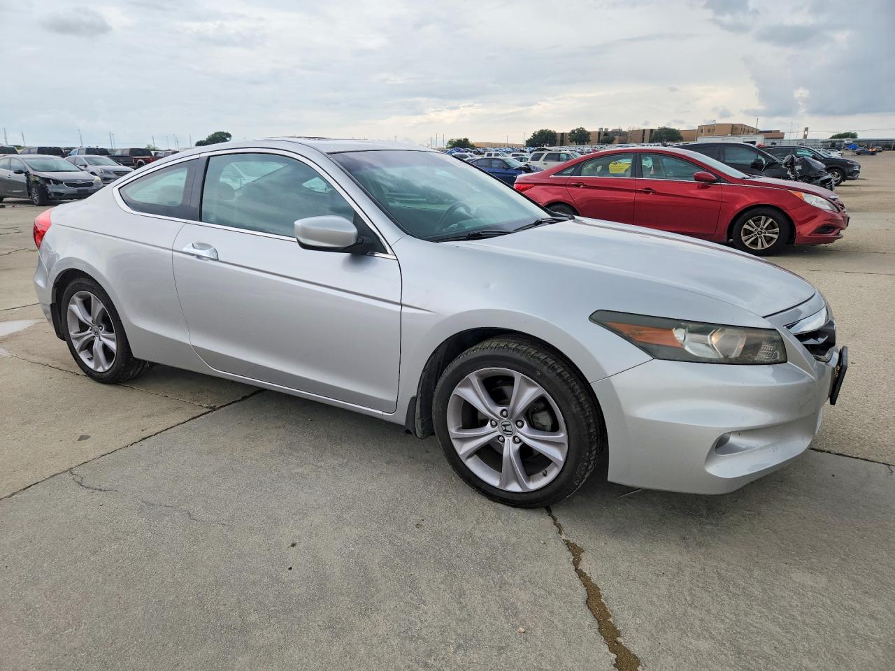 2012 Honda Accord Exl Silver vin: 1HGCS2B87CA011485