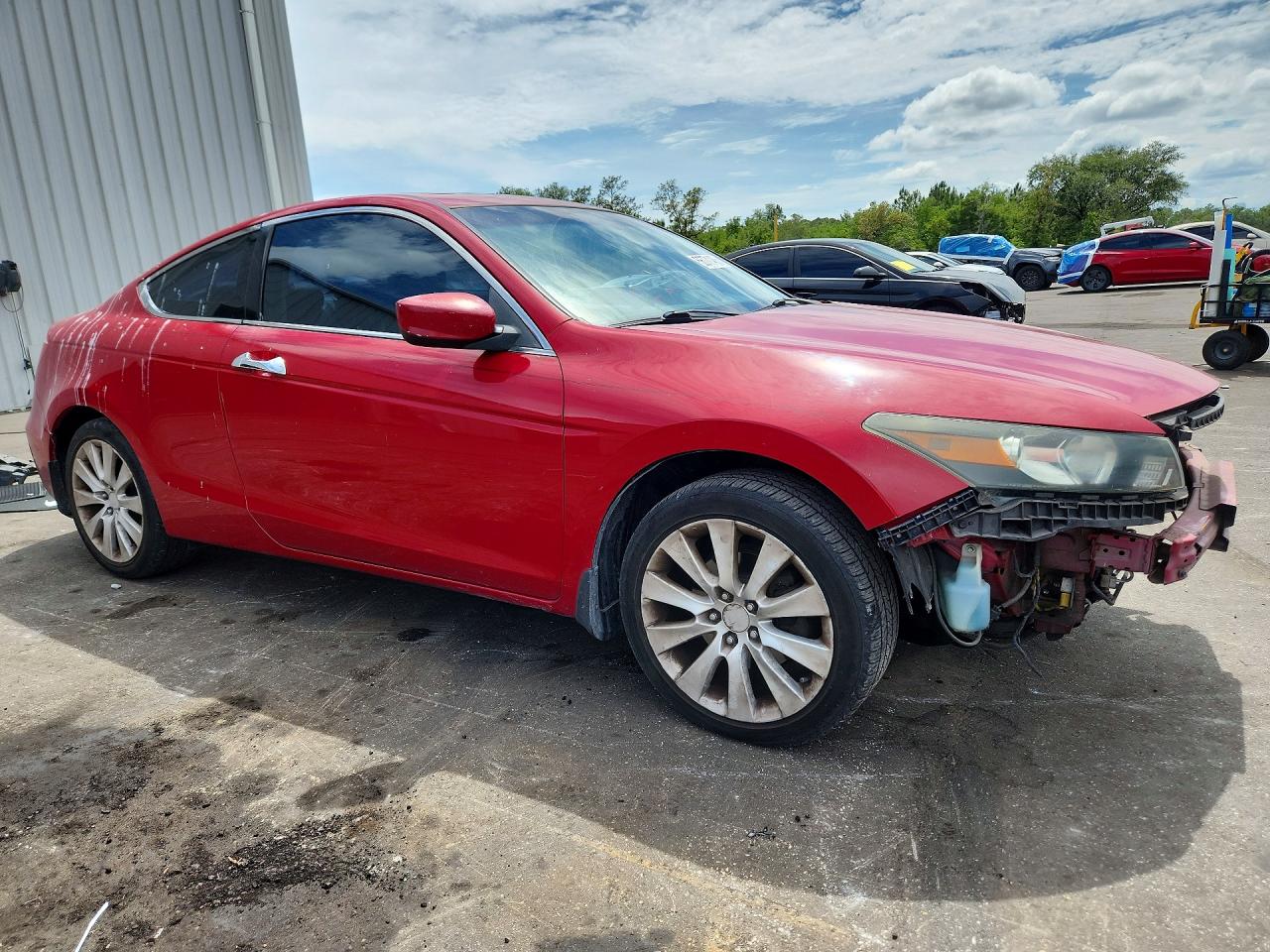 2010 Honda Accord Exl Red vin: 1HGCS2B88AA001268