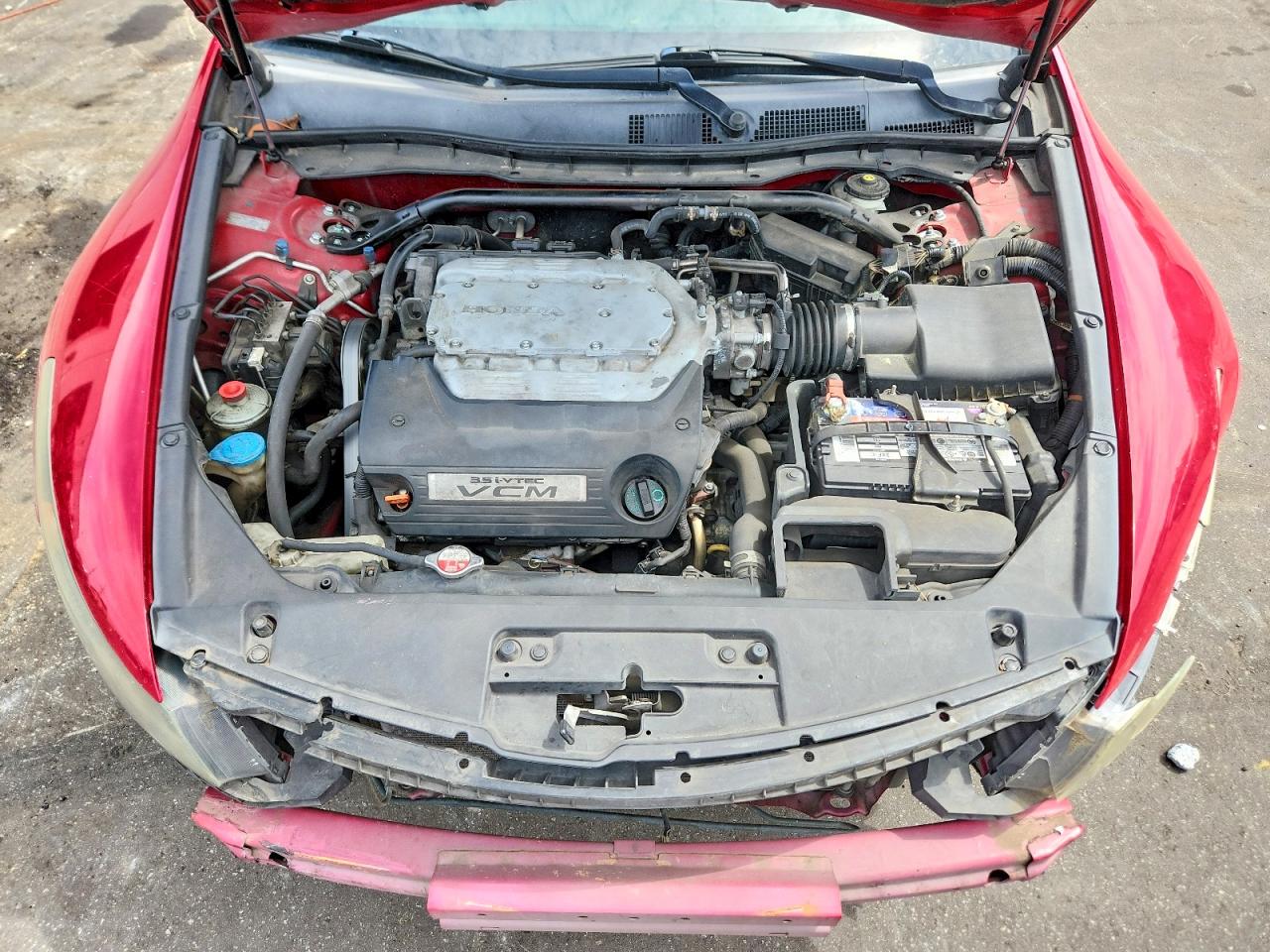 2010 Honda Accord Exl Red vin: 1HGCS2B88AA001268