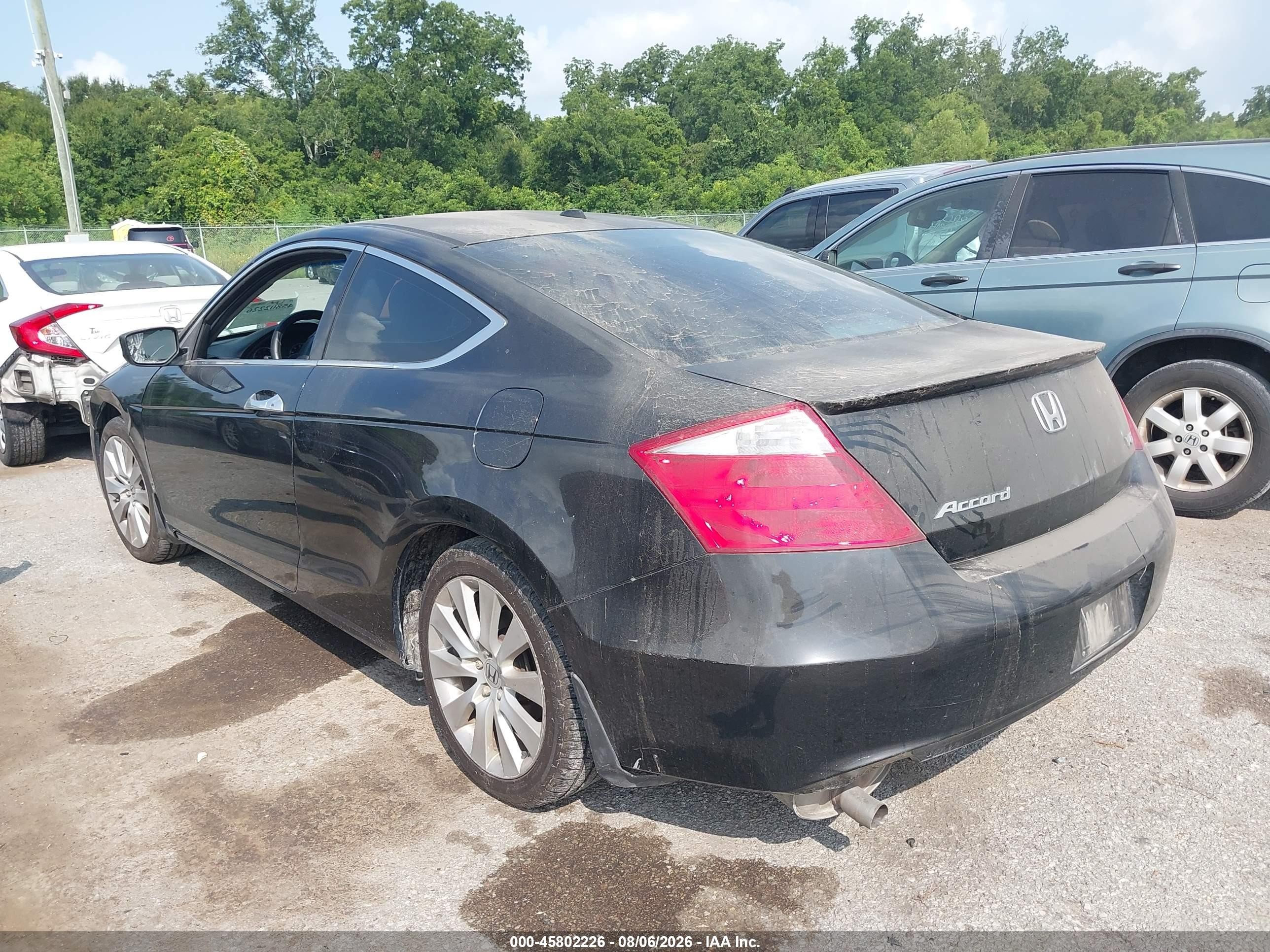 2010 Honda Accord Exl Black vin: 1HGCS2B88AA007152