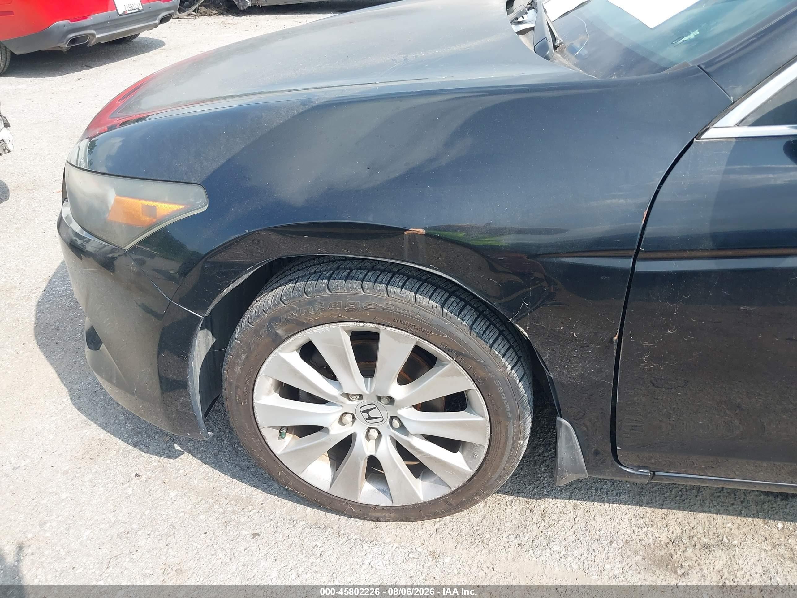 2010 Honda Accord Exl Black vin: 1HGCS2B88AA007152