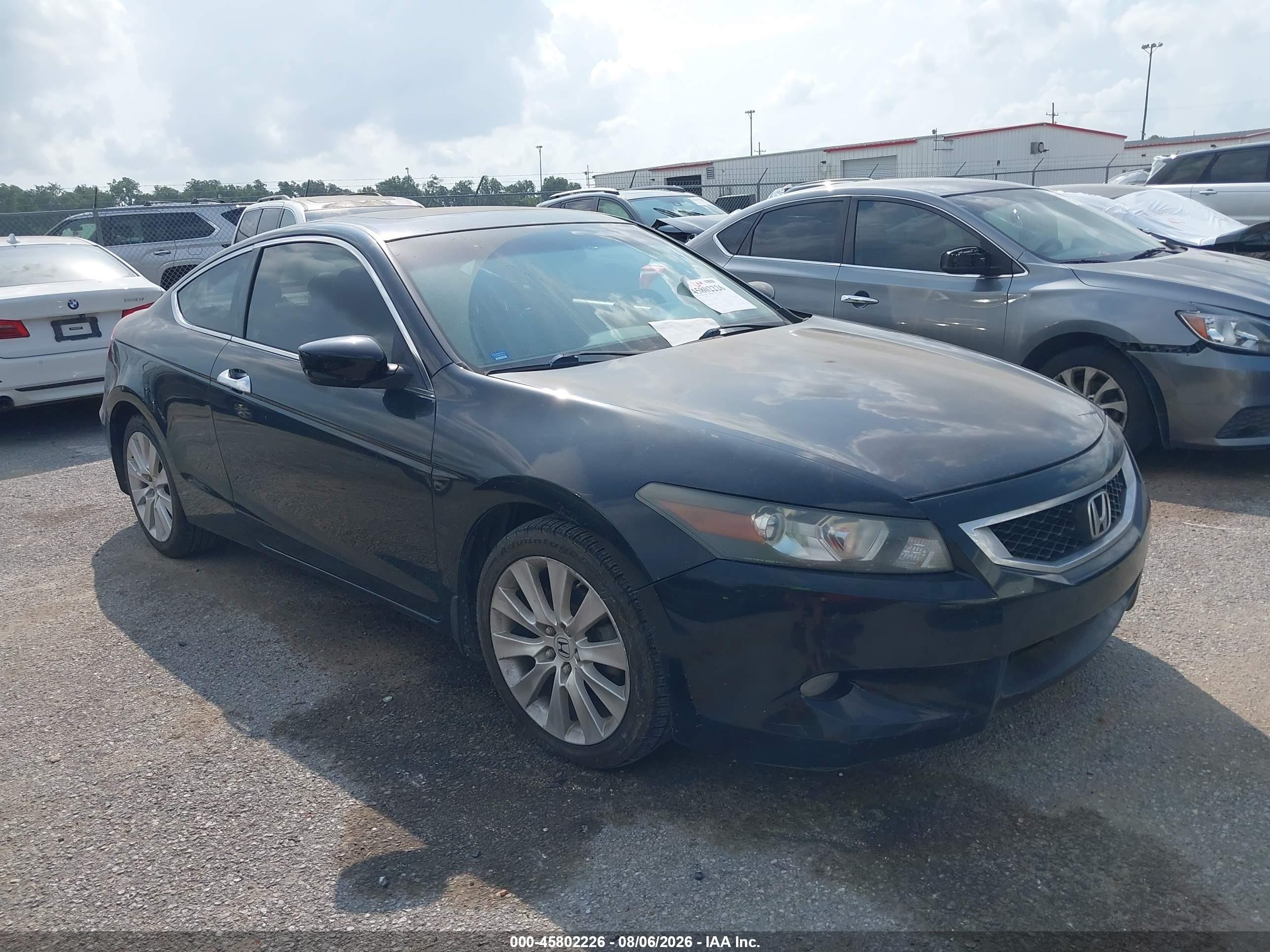 2010 Honda Accord Exl Черный vin: 1HGCS2B88AA007152